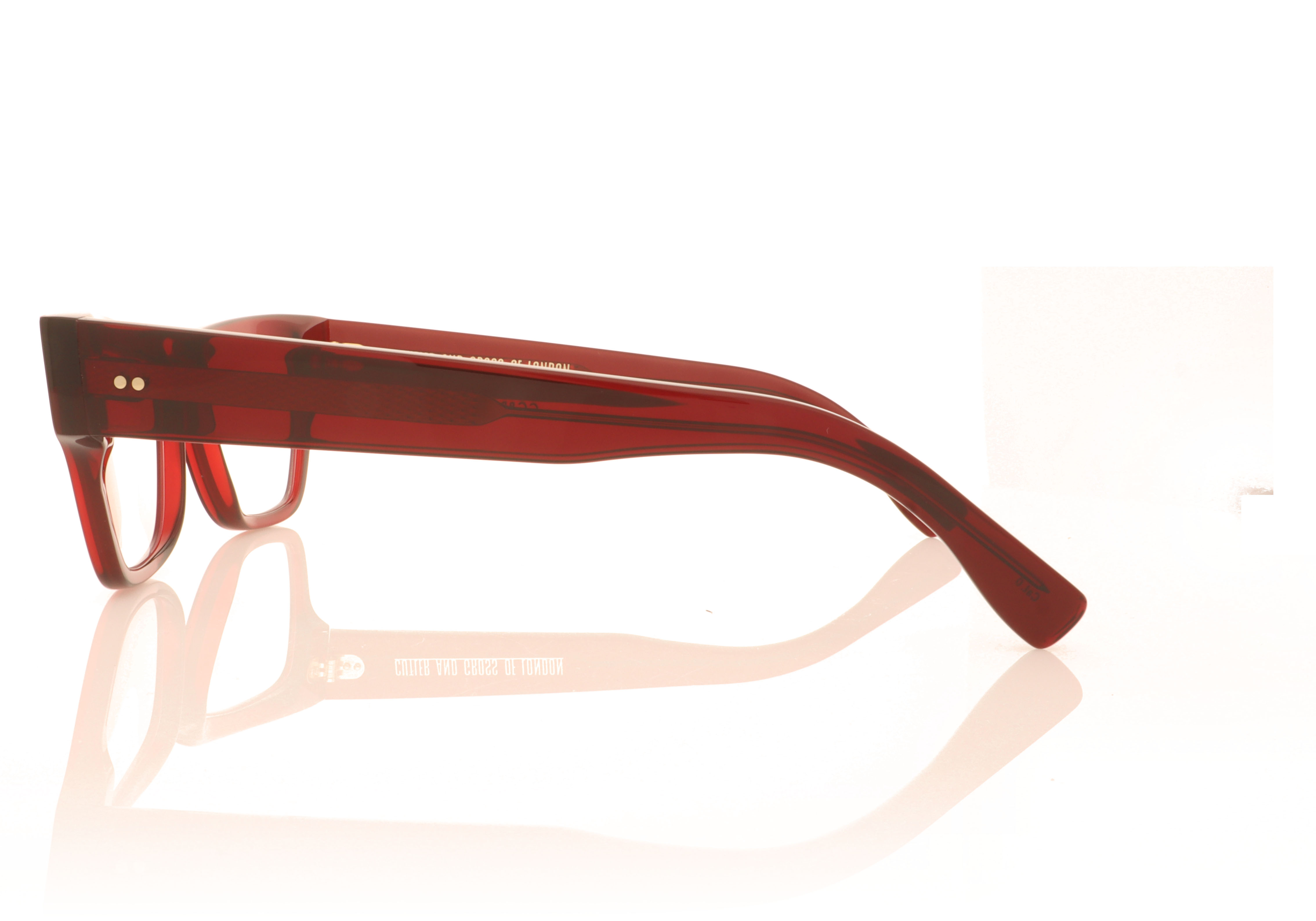 Cutler and Gross 1379 Red 04 Glasses