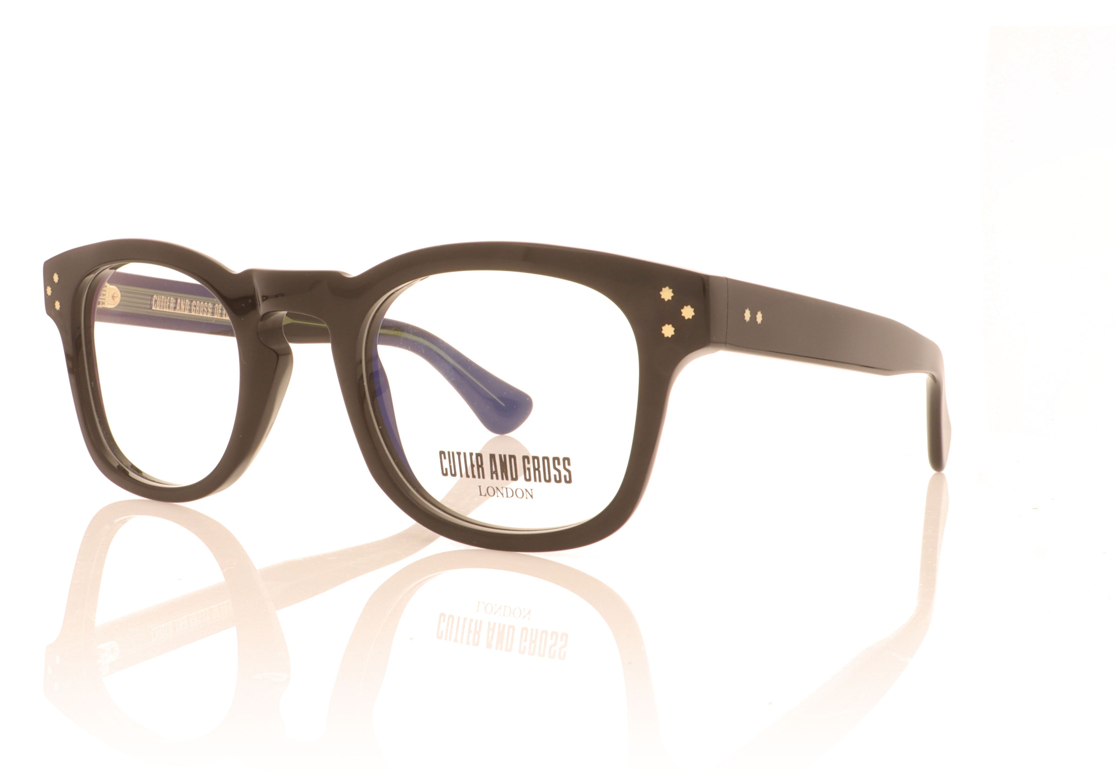 Cutler and Gross 1389 Black 01 Glasses