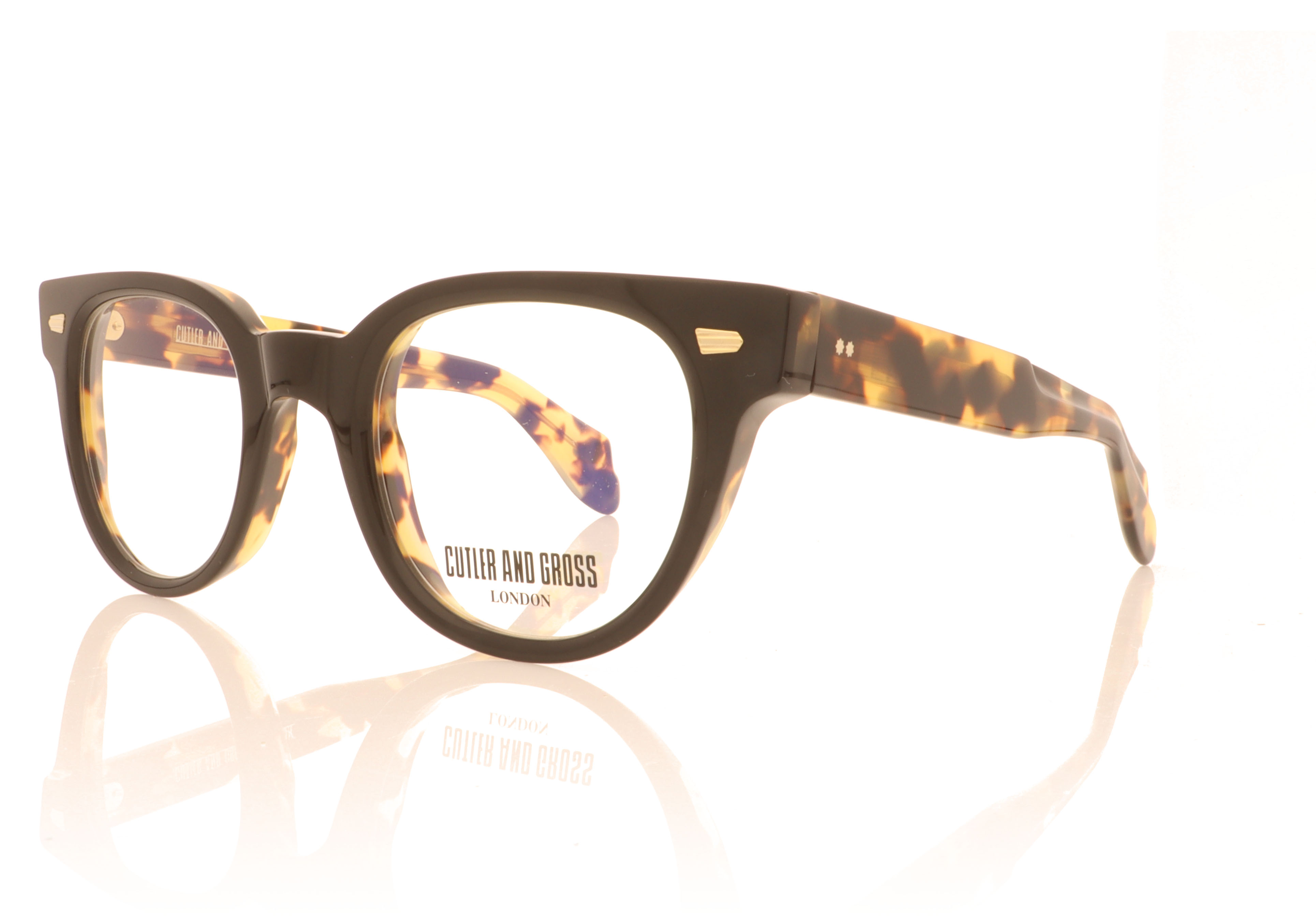 Cutler and Gross 1392 Black 01 Glasses