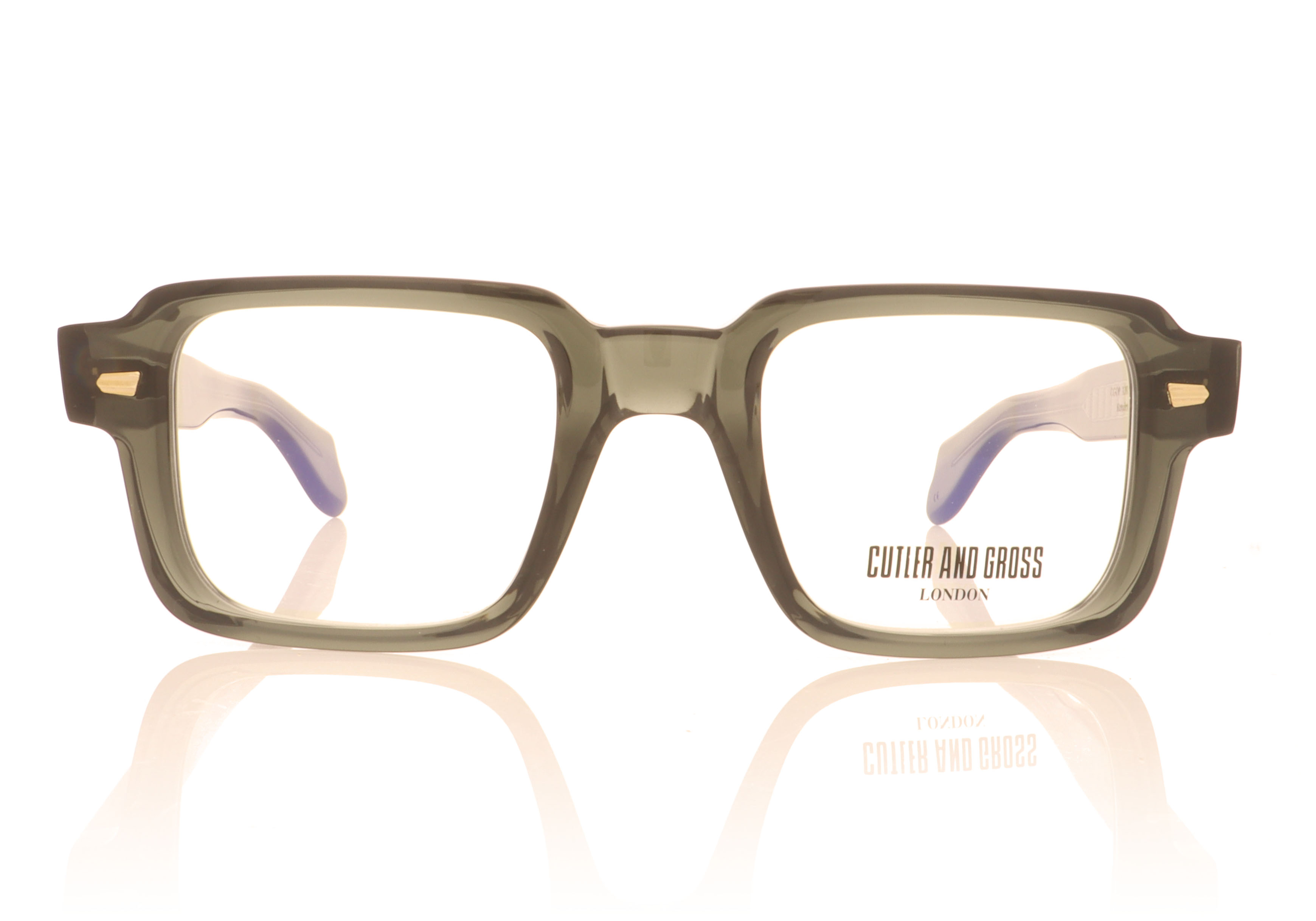 Cutler and Gross 1393 Aviator Blue C3 Glasses