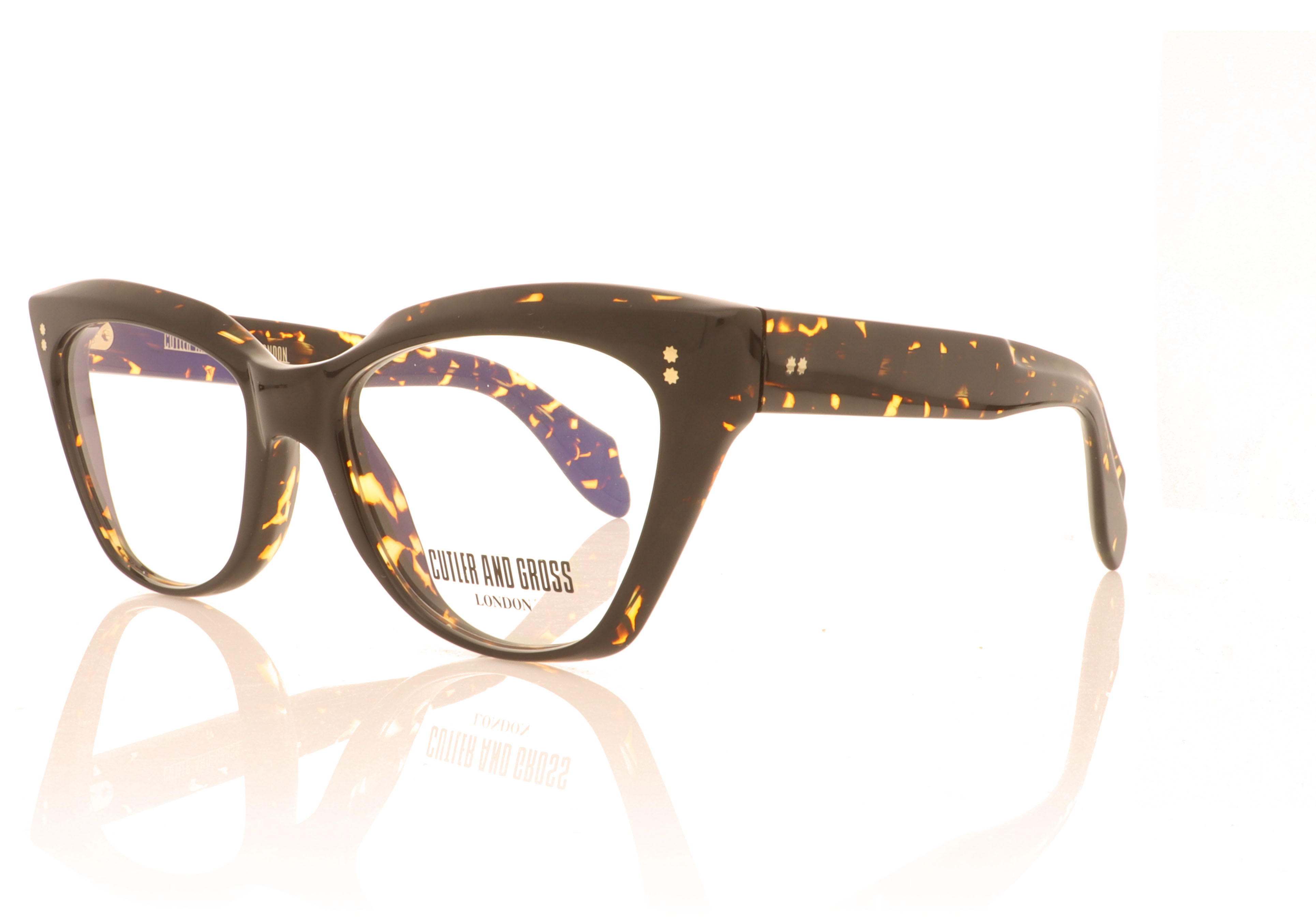 Cutler and Gross 9288 Black on Havana 01 Glasses