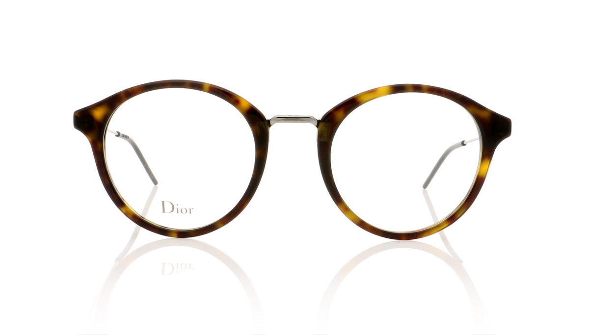 Dior Homme Blacktie228 Havana/Metal/Black TDE Glasses