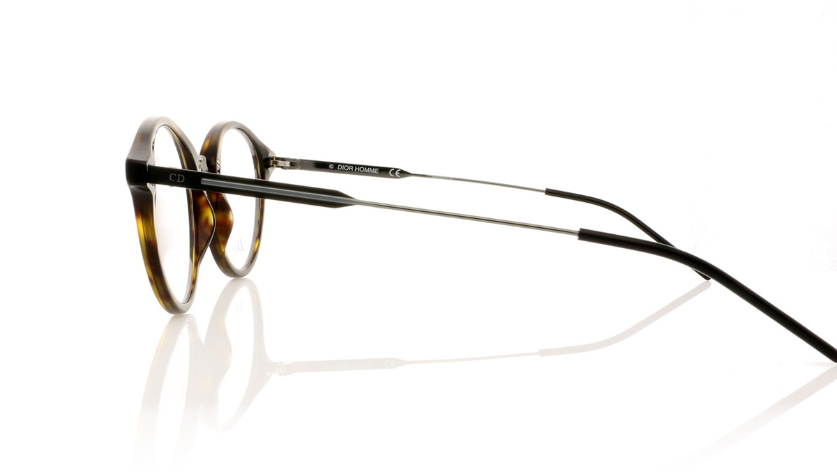 Dior Homme Blacktie228 Havana/Metal/Black TDE Glasses