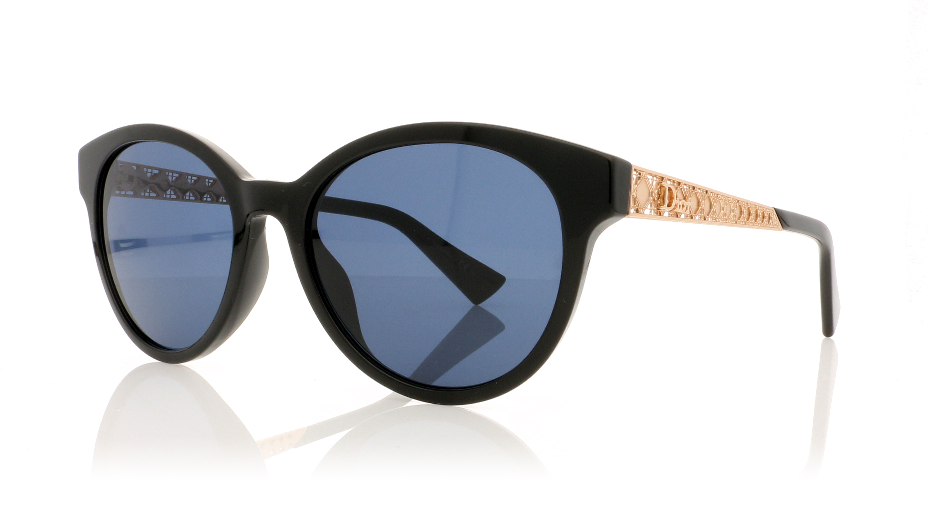 Dior Ama7 Black/Gold/Copper 26S Sunglasses