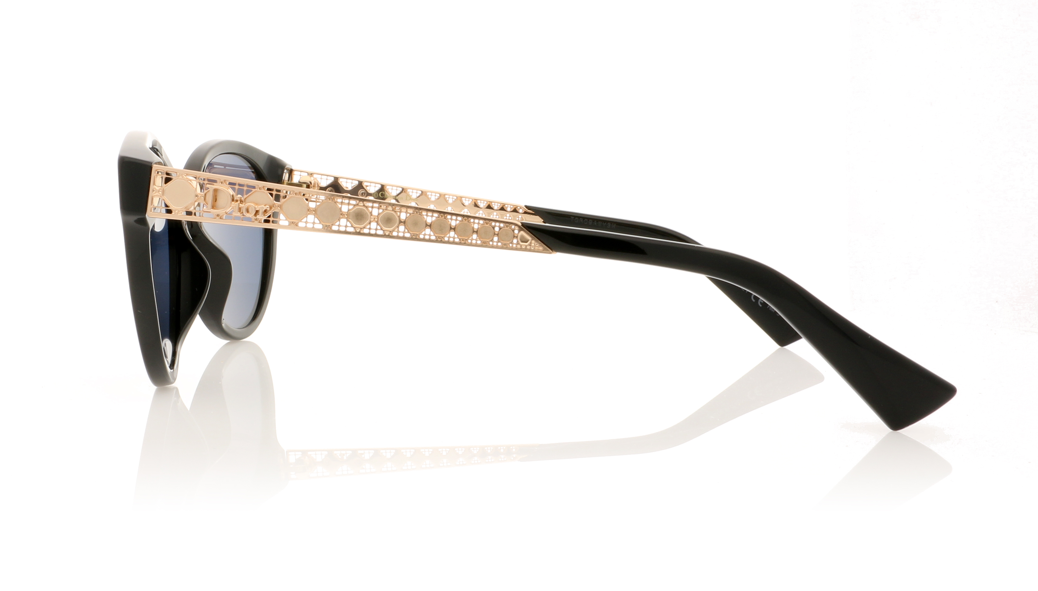 Dior Ama7 Black/Gold/Copper 26S Sunglasses