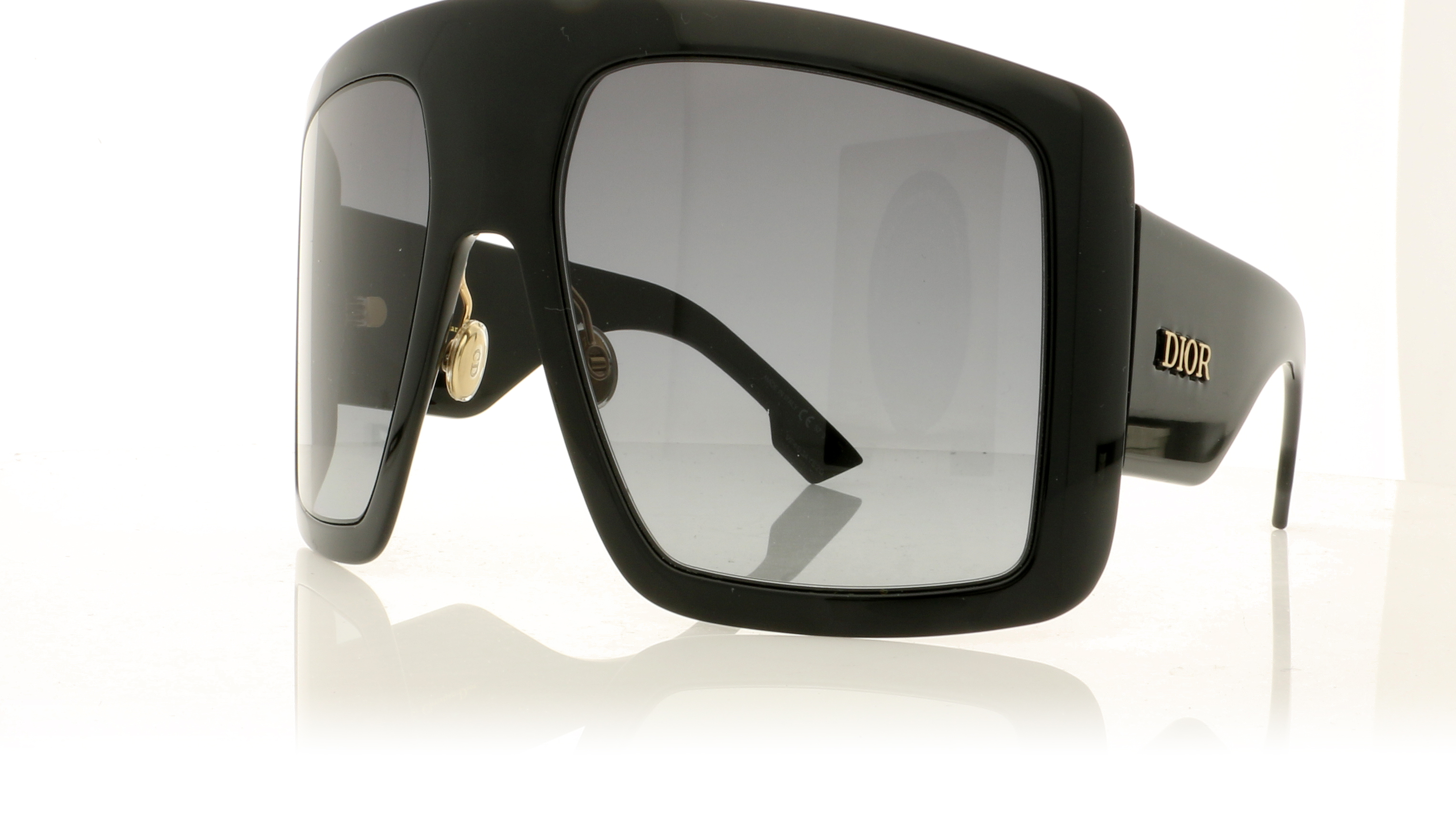 Dior DiorSoLight1 Diorsolight1 Black/Grey Lenses 807 Sunglasses