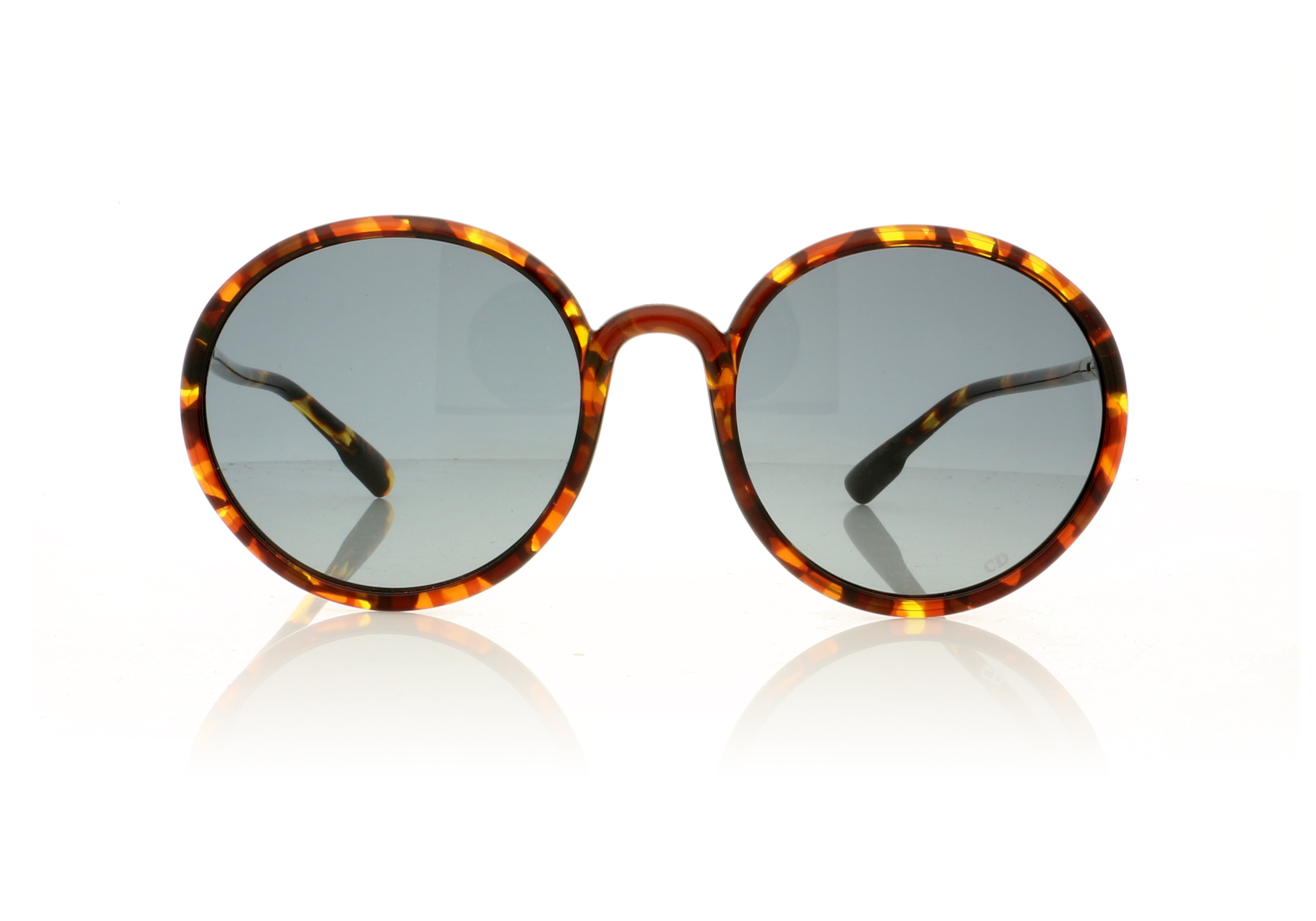 Dior Sostellaire2 Yellow red Havana/Grey Lenses EPZ Sunglasses