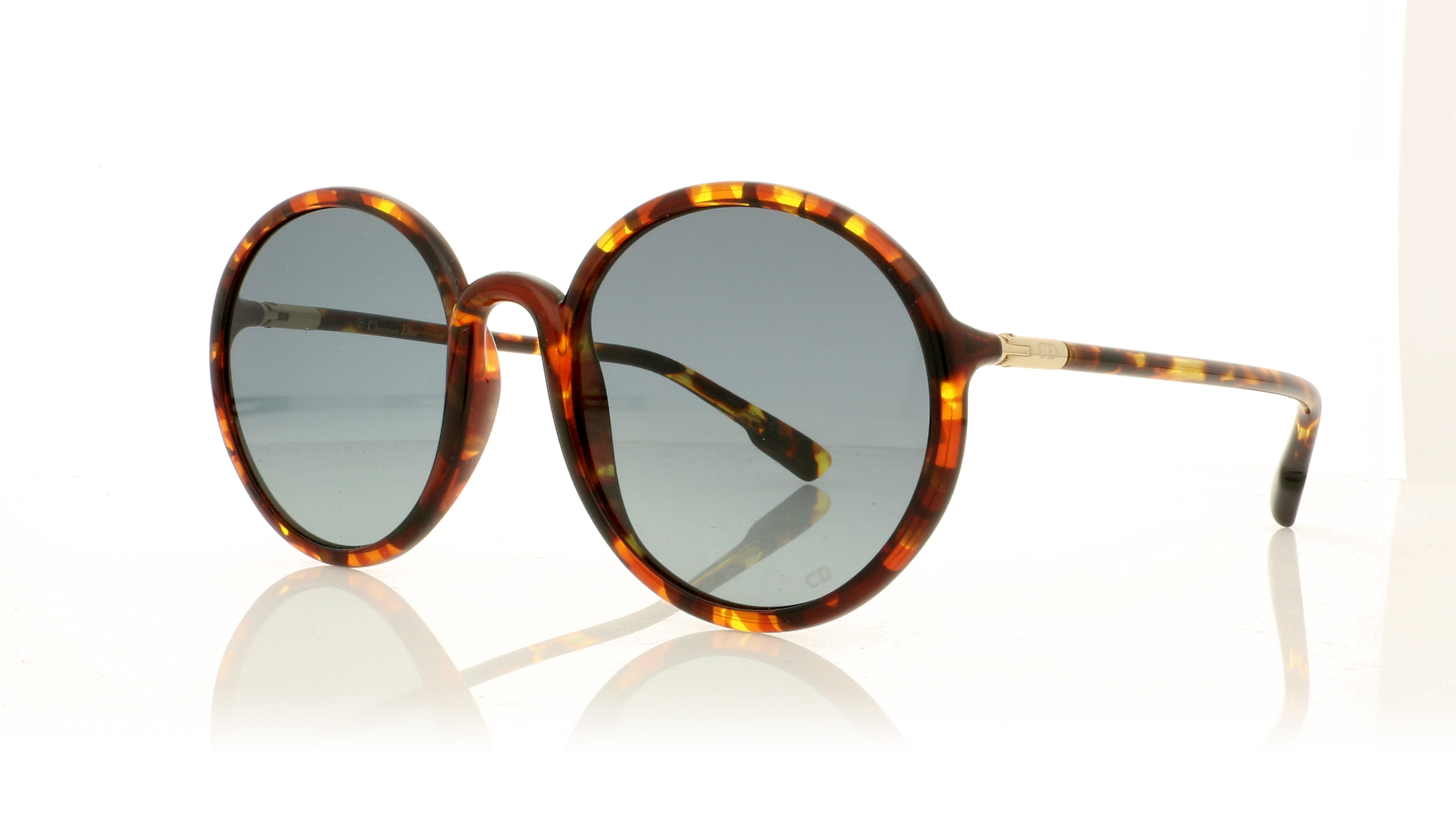 Dior Sostellaire2 Yellow red Havana/Grey Lenses EPZ Sunglasses