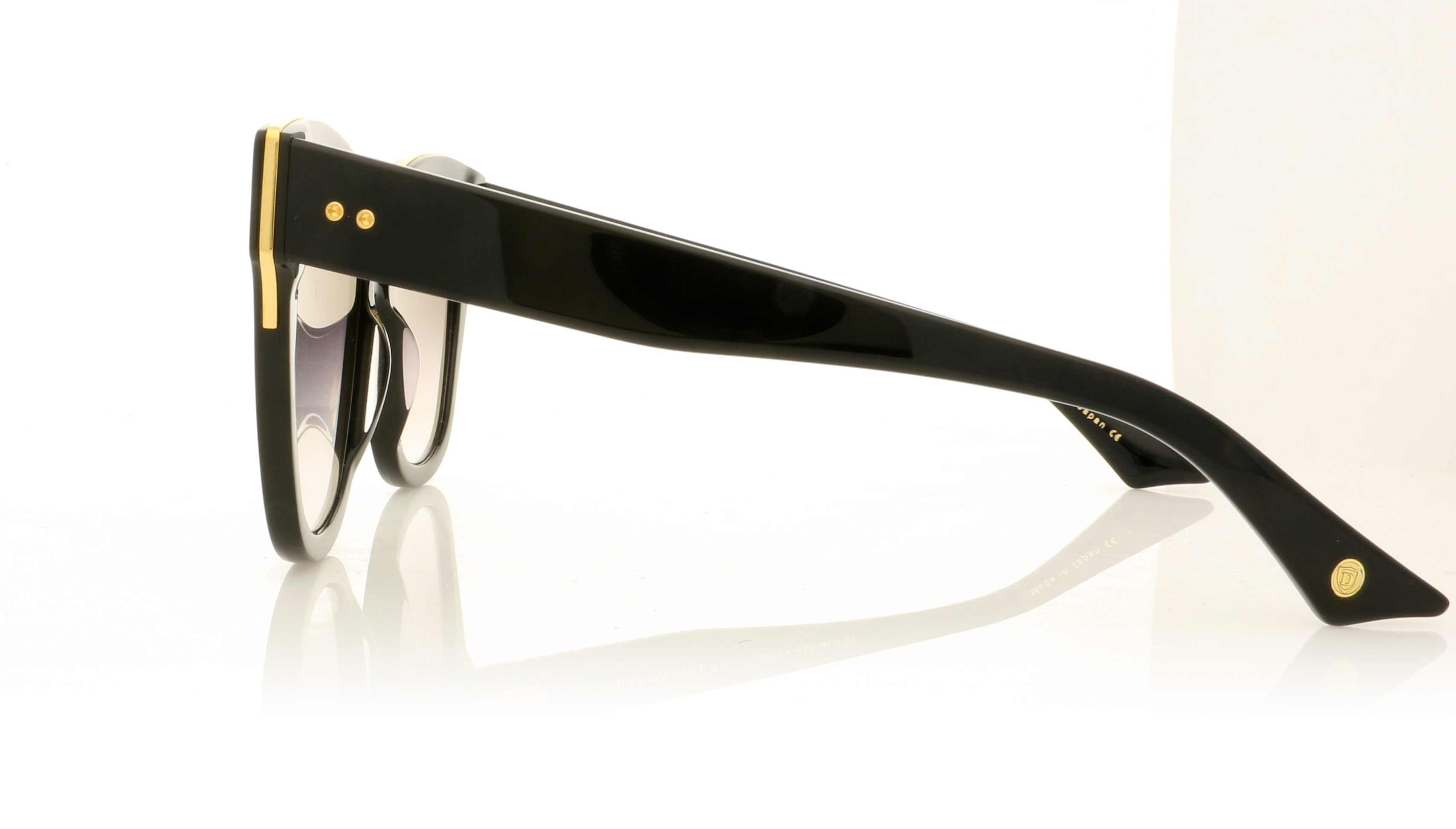 DITA Day Tripper 22031 Black/Gold A Sunglasses