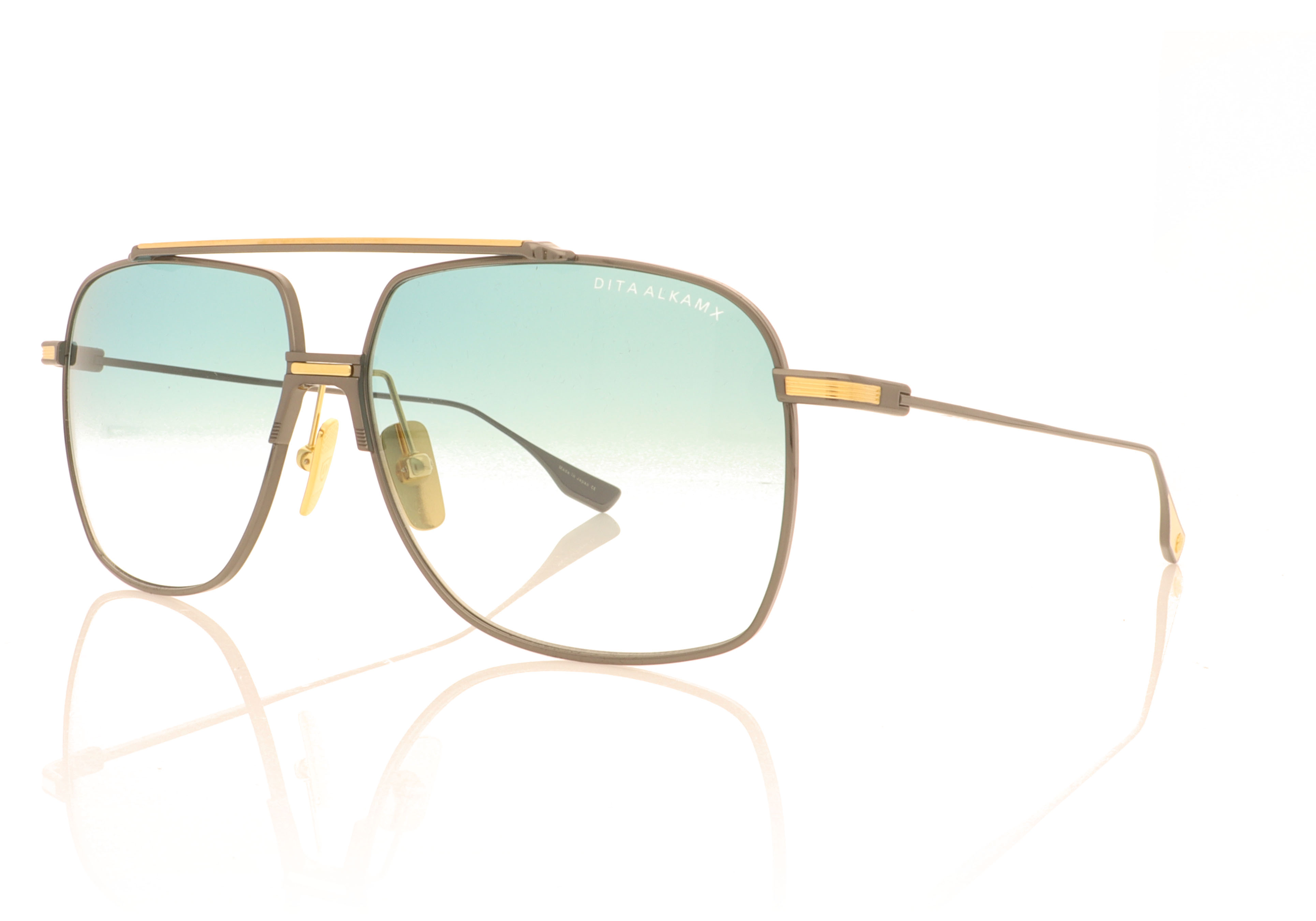 DITA DTS100 Grey-Gold 02 Sunglasses