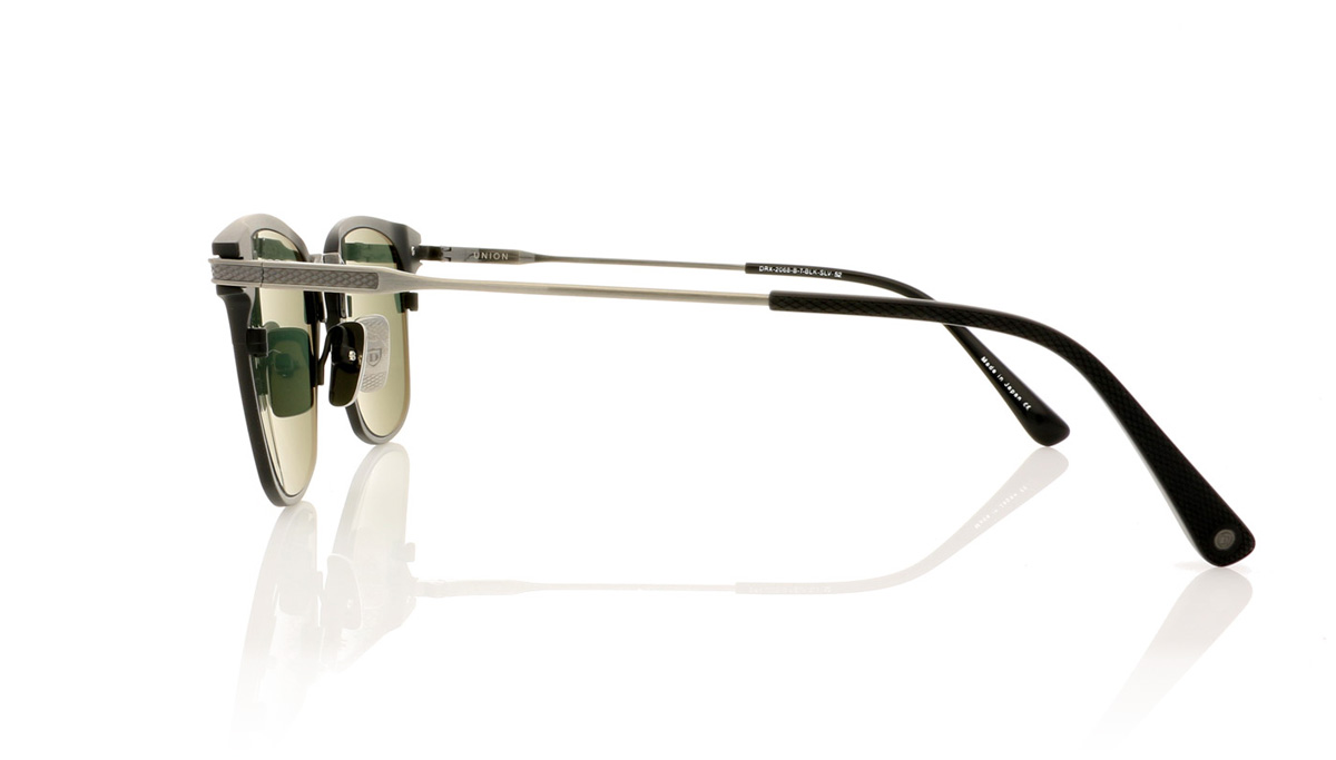 DITA Union DRX-2068 Matte Black/Antique Silver/G15 Lenses B Sunglasses