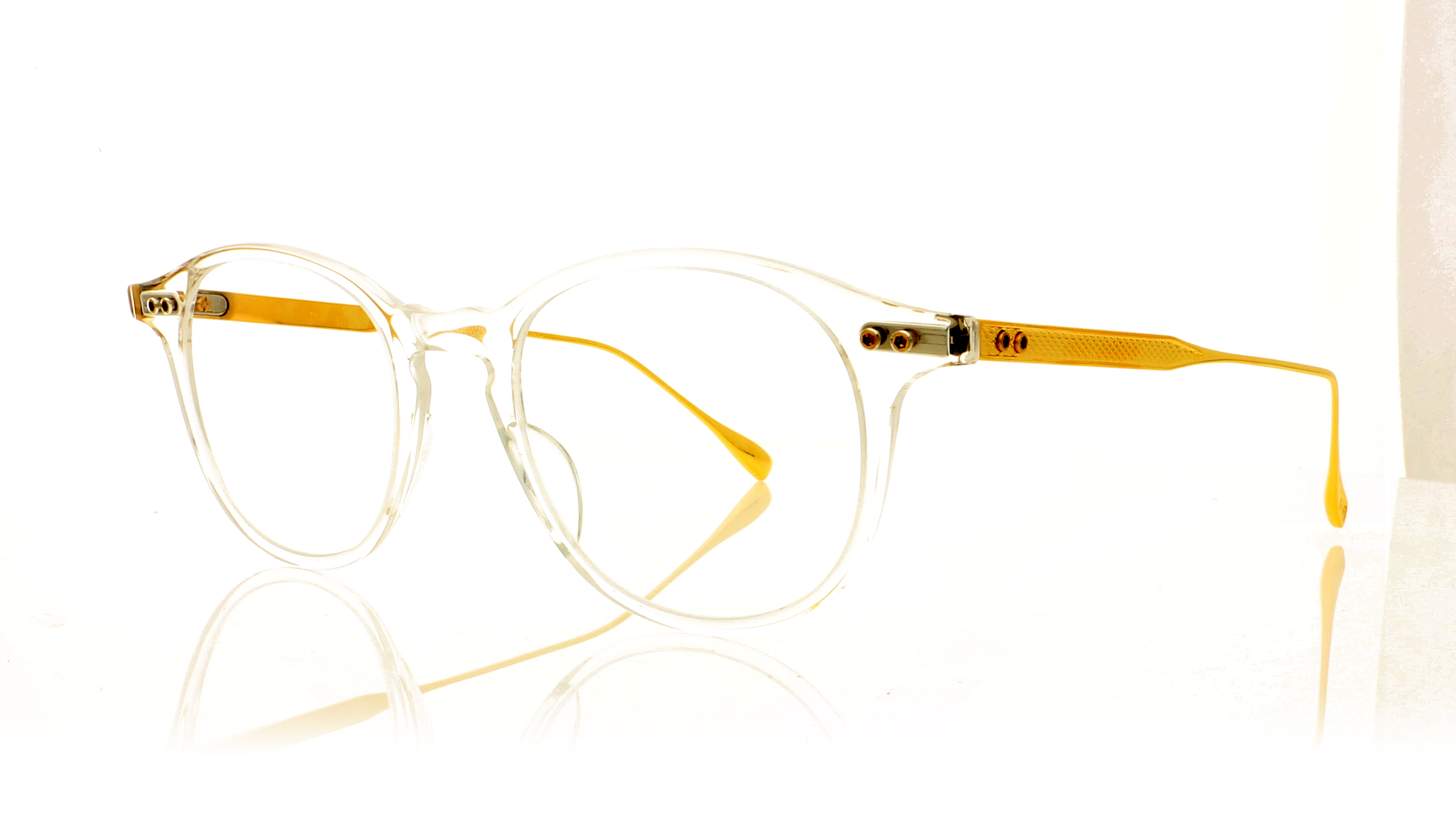 DITA Ash DRX-2073 Clear/Gold H-CLR-GLD Glasses