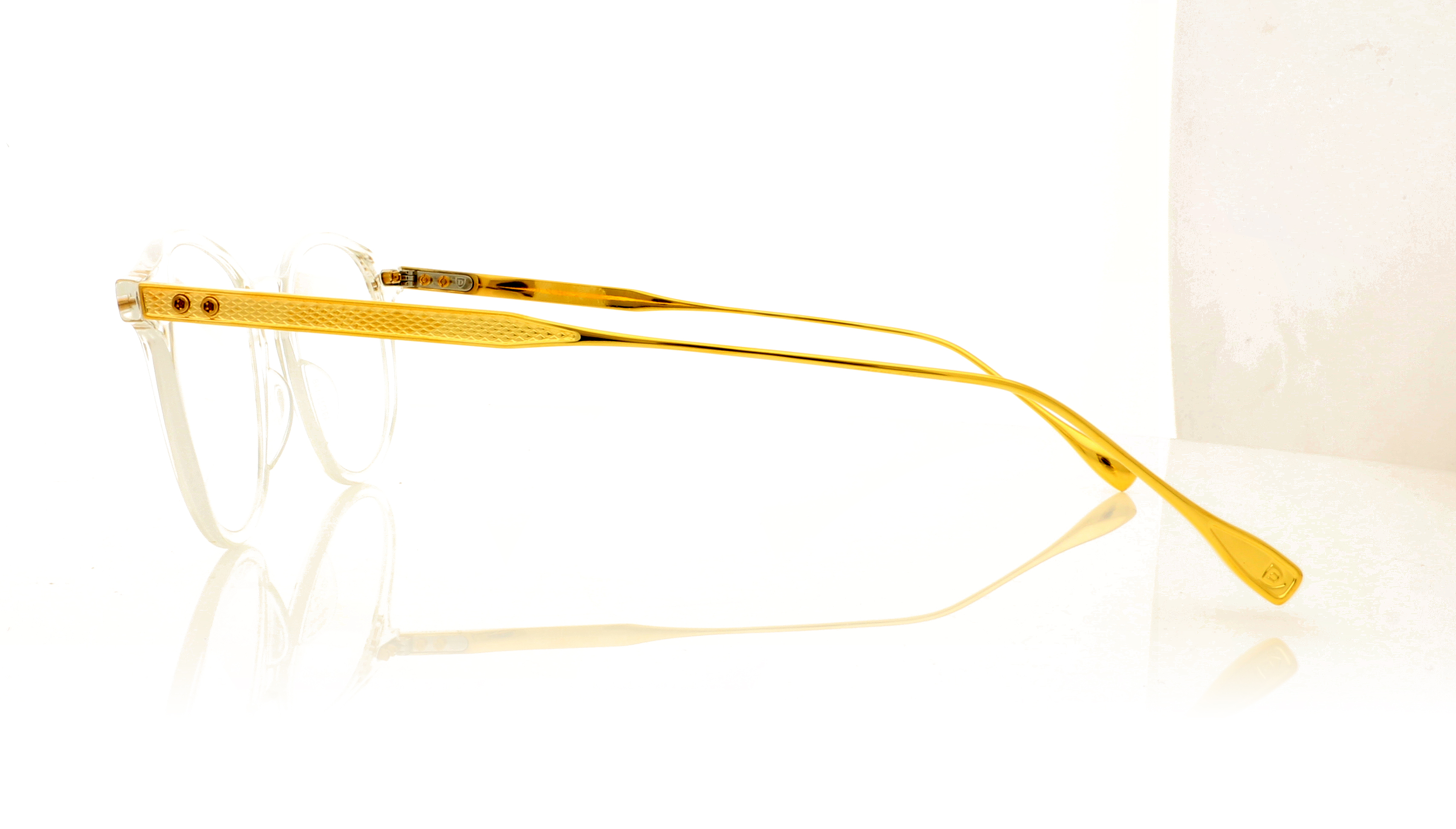DITA Ash DRX-2073 Clear/Gold H-CLR-GLD Glasses