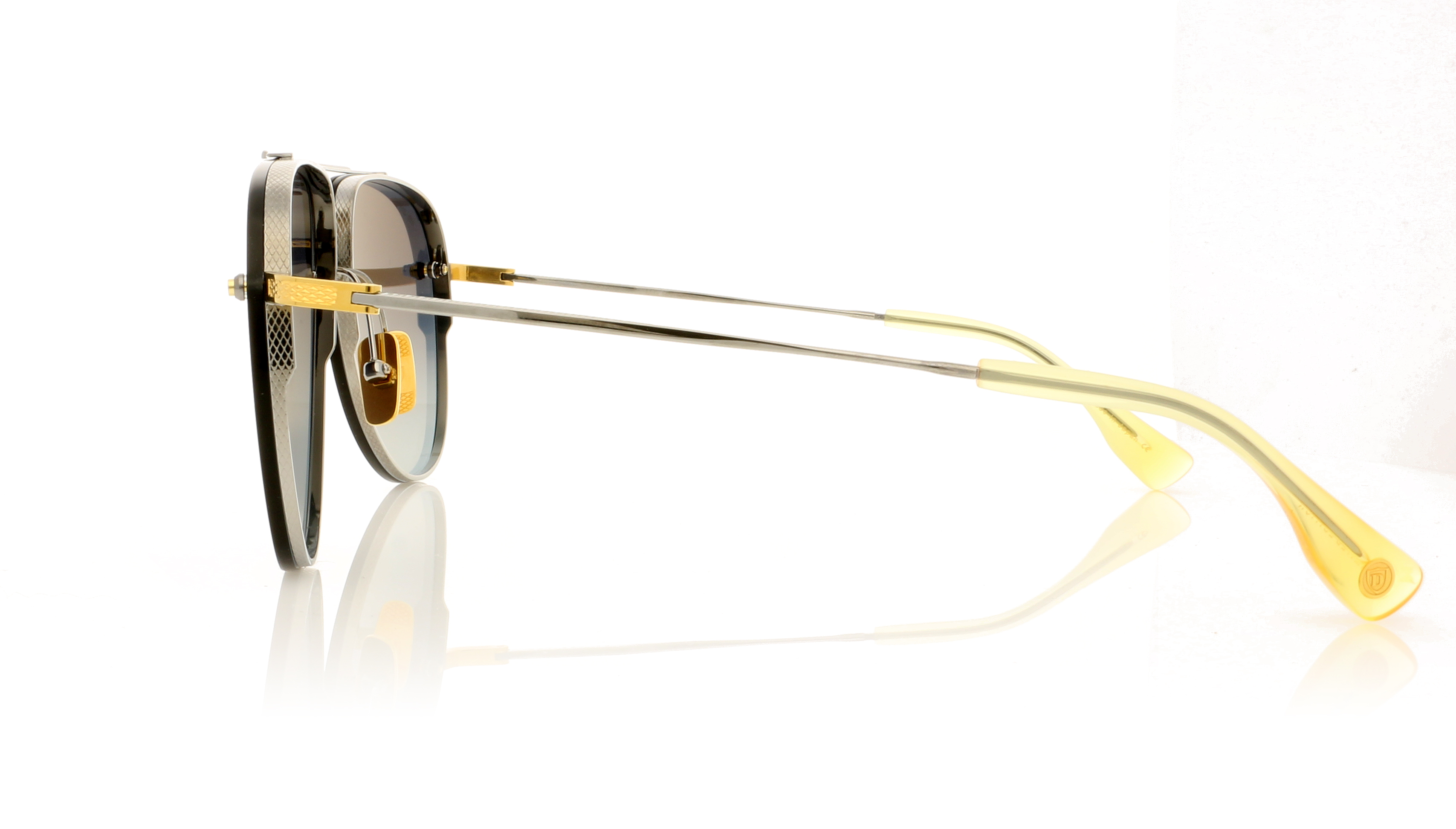 DITA Decade Two DRX 2082 Black Palladium/18K Gold W/ Dark Grey To Clear/Ar A Sunglasses