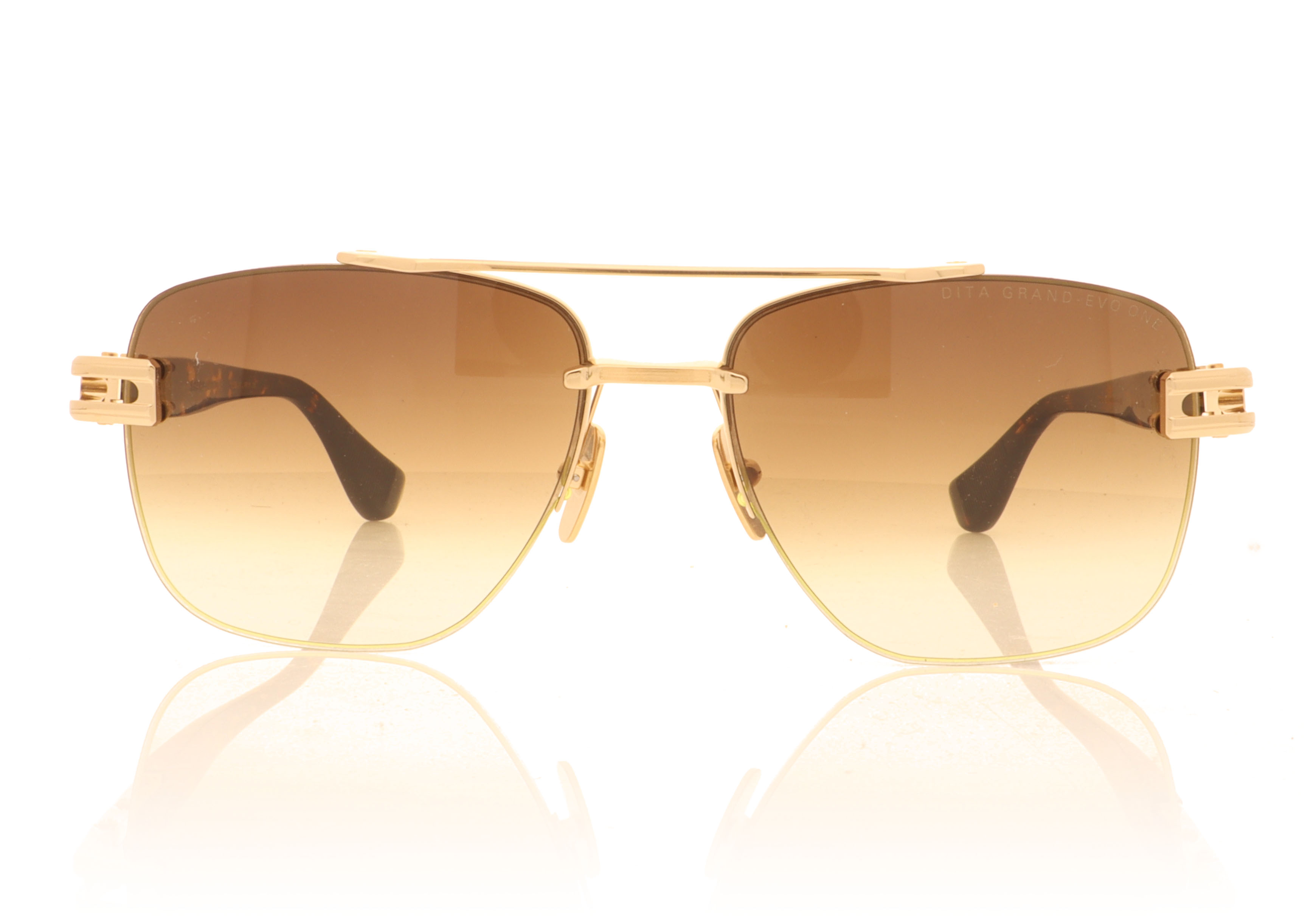 DITA Grand Evo Gold Havana 02 Sunglasses