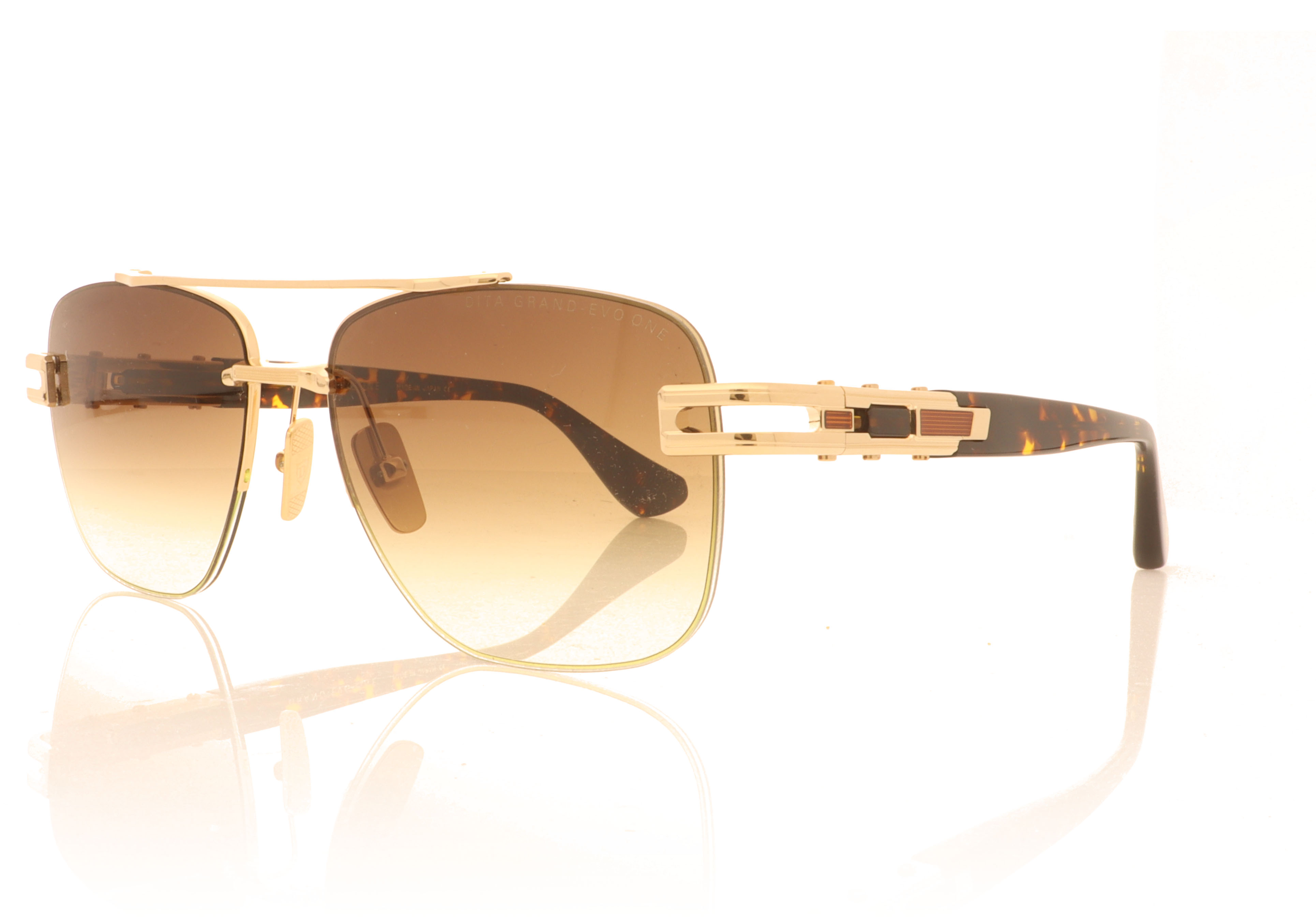 DITA Grand Evo Gold Havana 02 Sunglasses