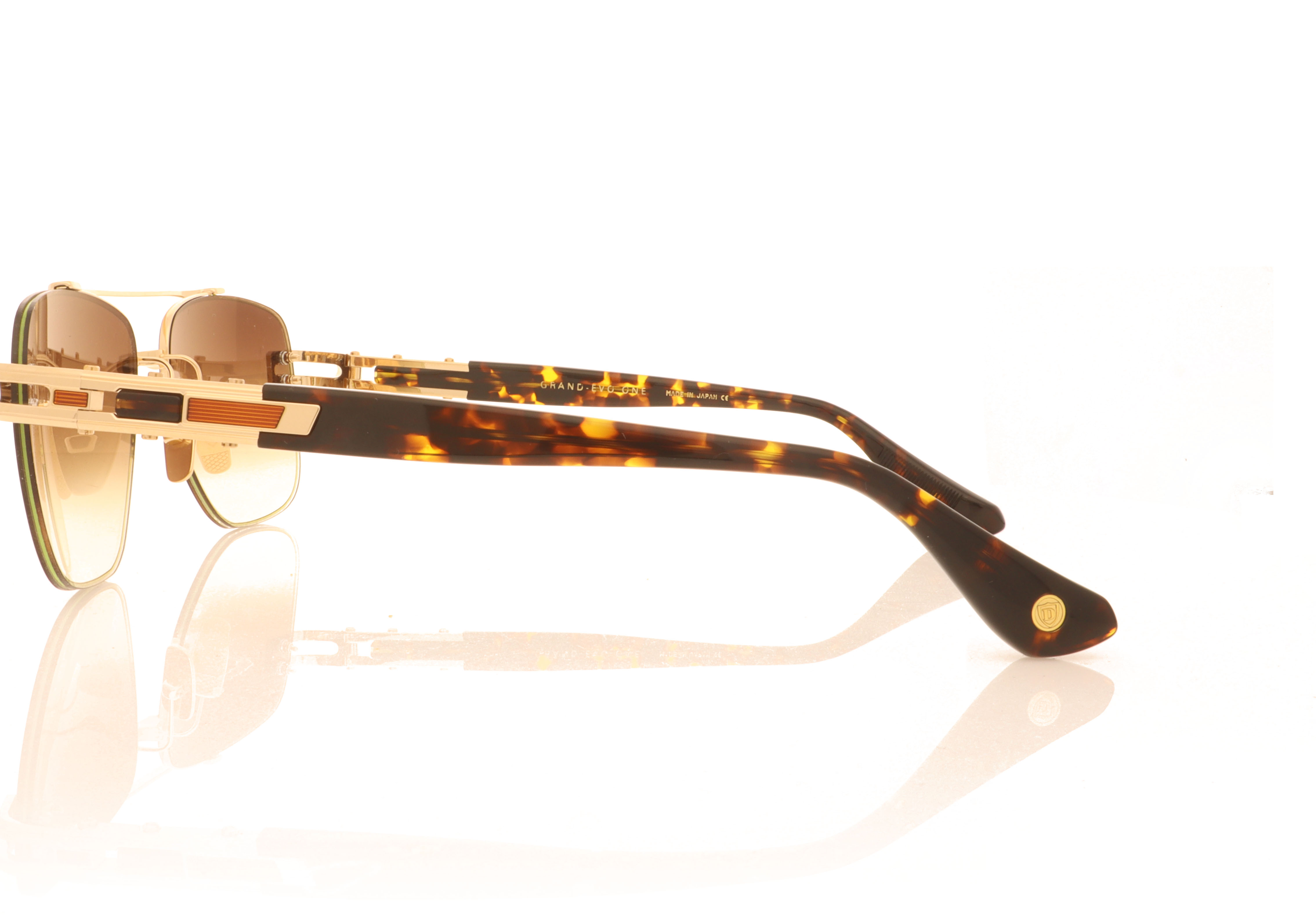 DITA Grand Evo Gold Havana 02 Sunglasses