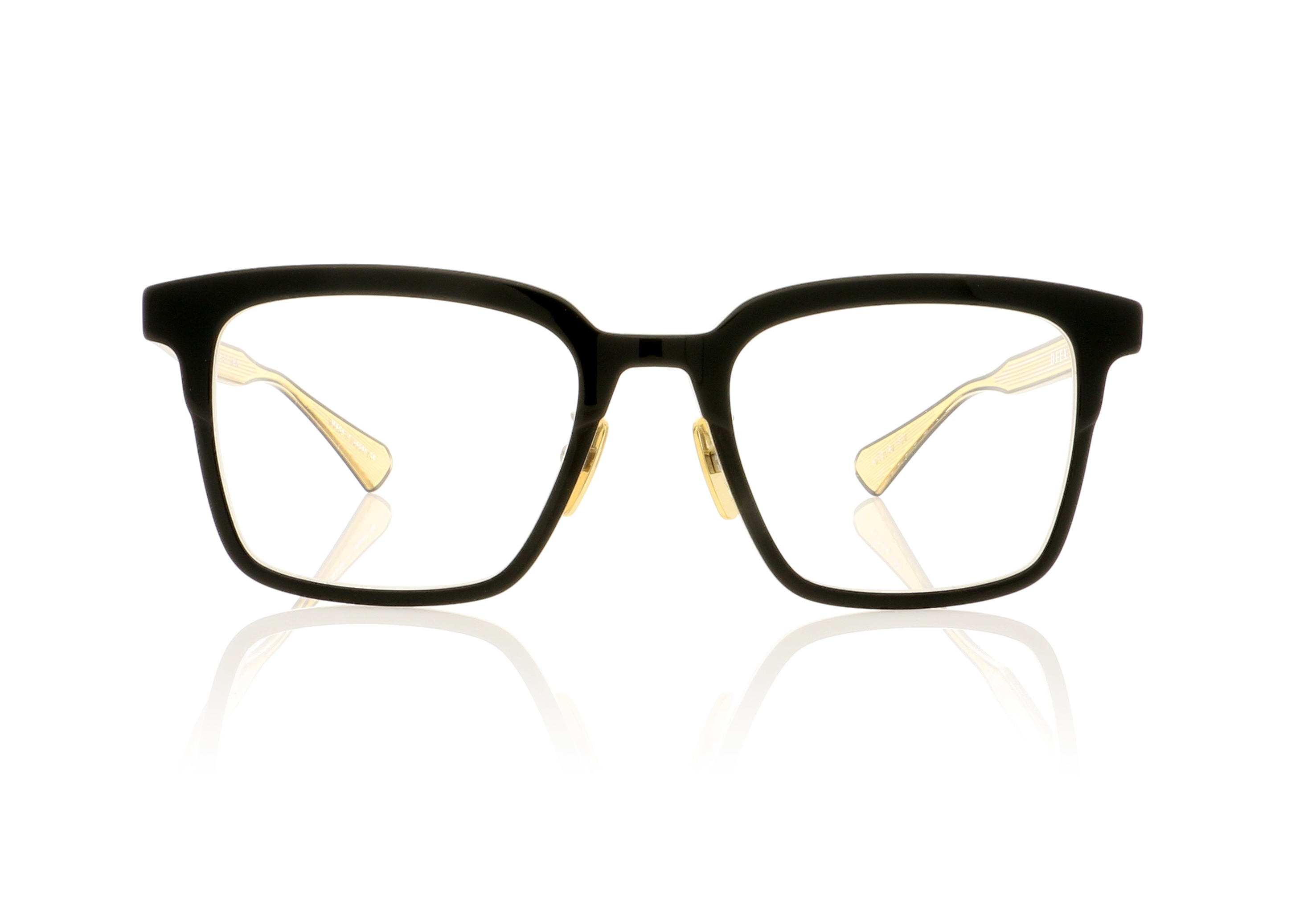 DITA Polymath DTX101 Black - Crystal Clear Back 1 Glasses