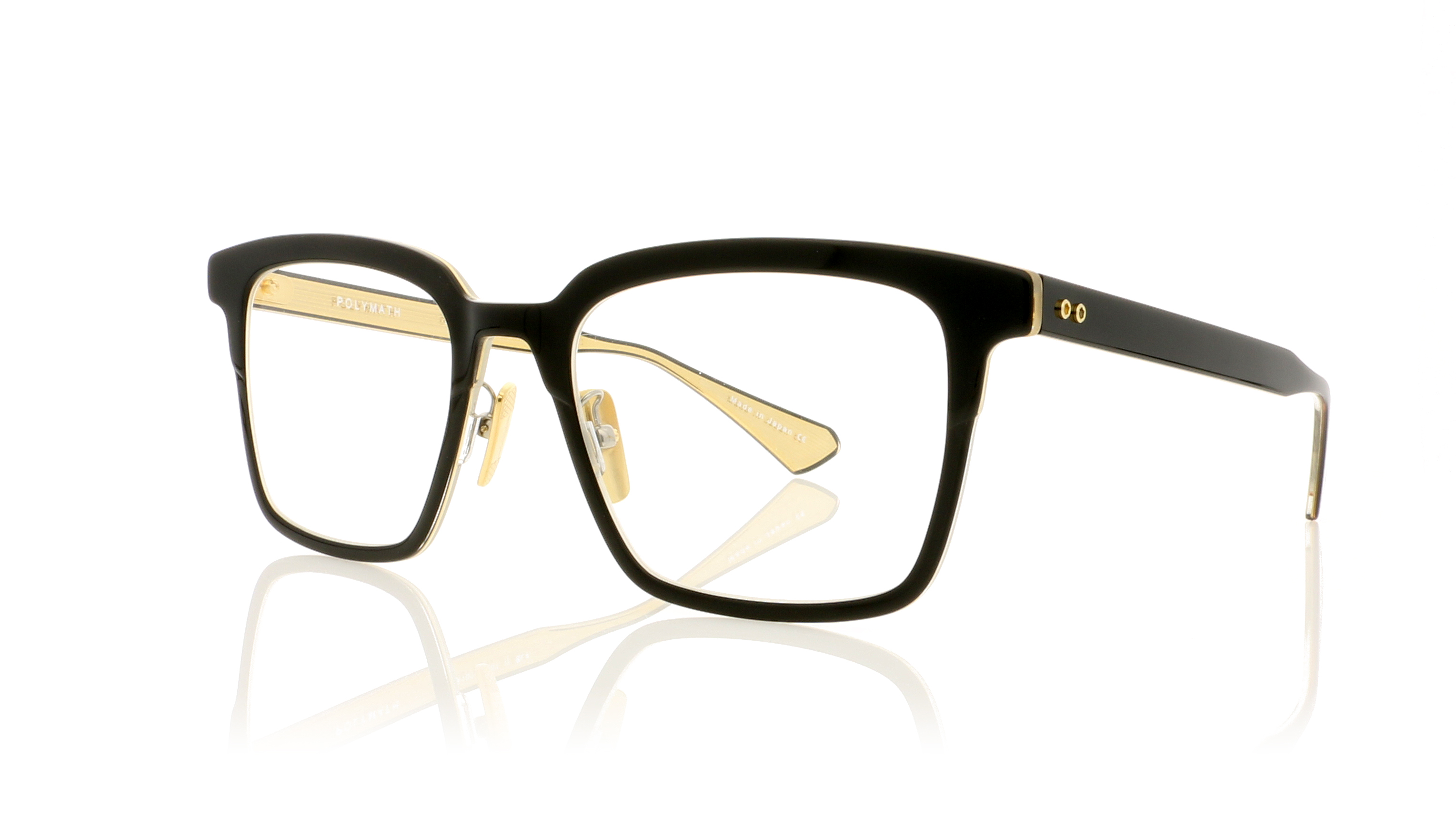 DITA Polymath DTX101 Black - Crystal Clear Back 1 Glasses