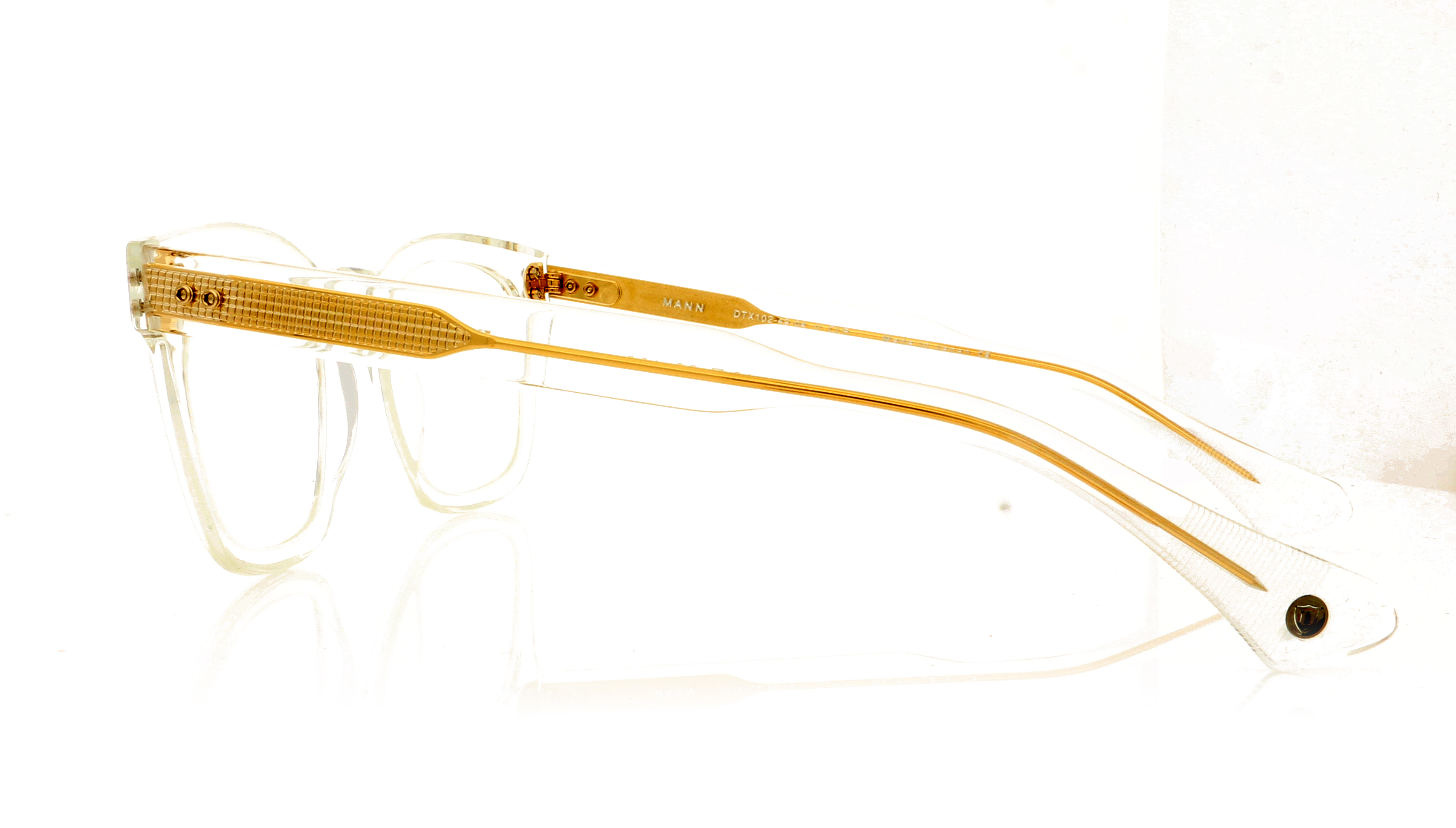 DITA Mann DTX102 Crystal-Gold CRY-GLD Glasses