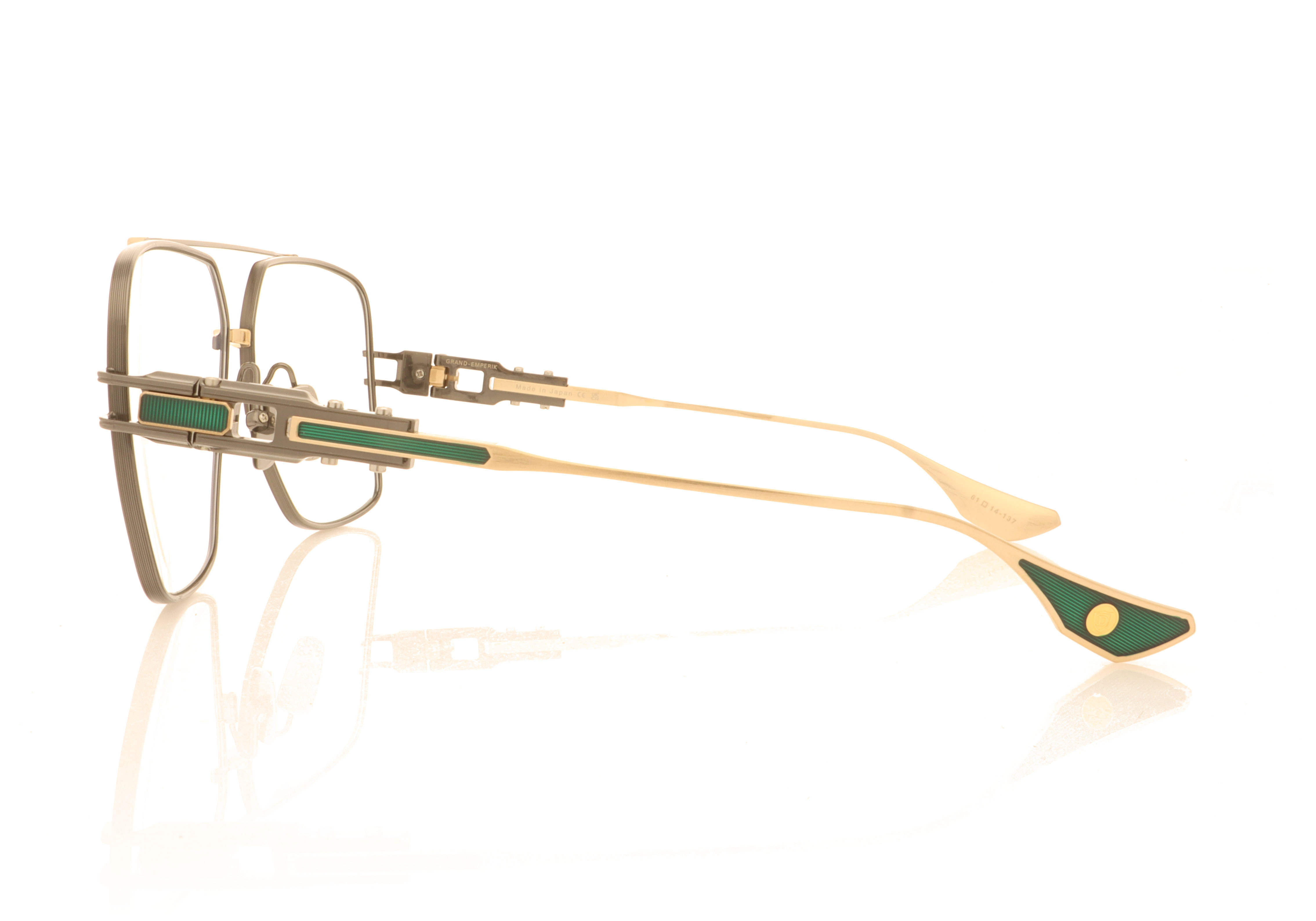 DITA Grand-Emperik Gunmetal/Gold 03 Glasses