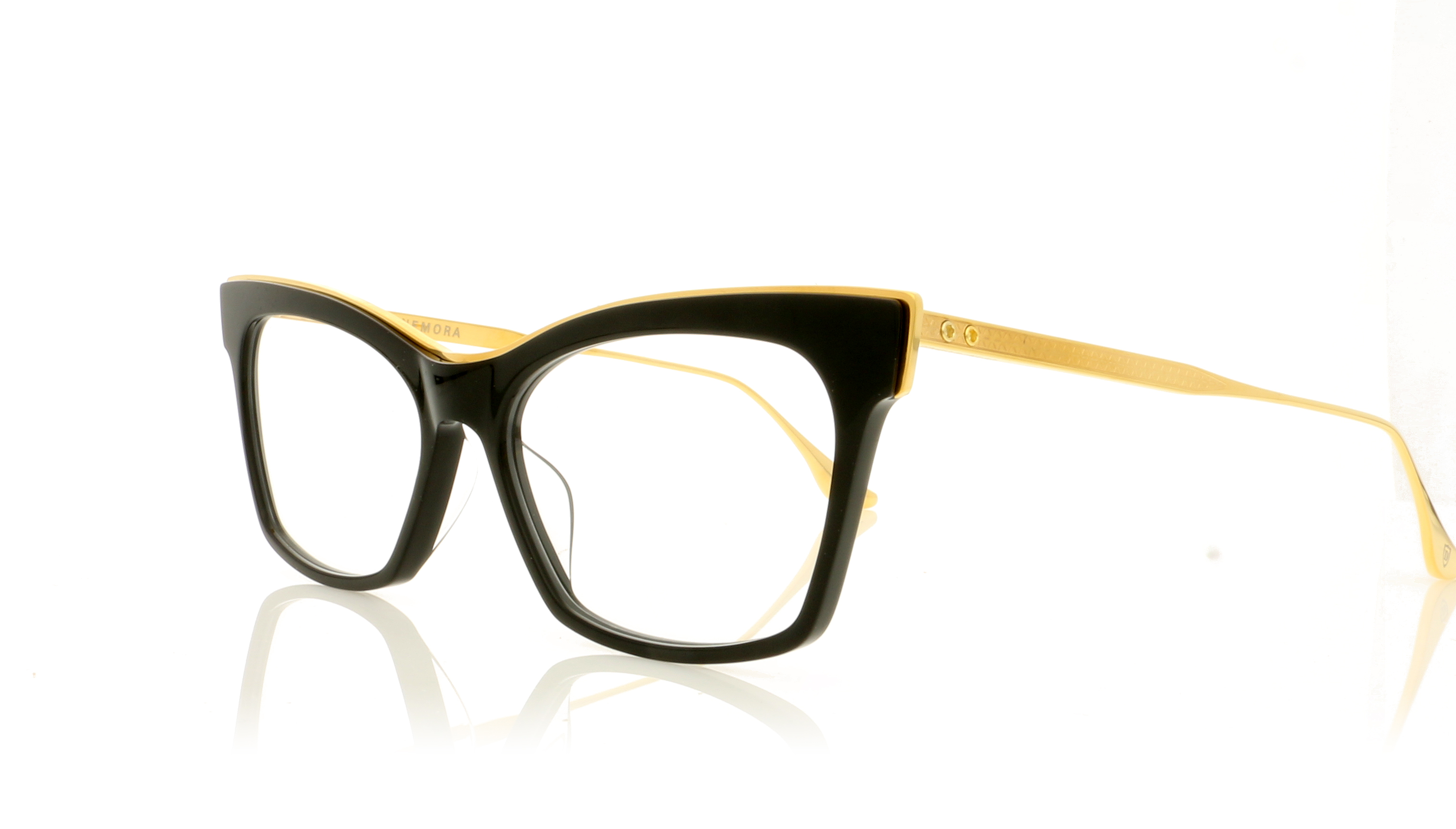 DITA Nemora DTX401 Black-Yellow Gold BLKYG Glasses