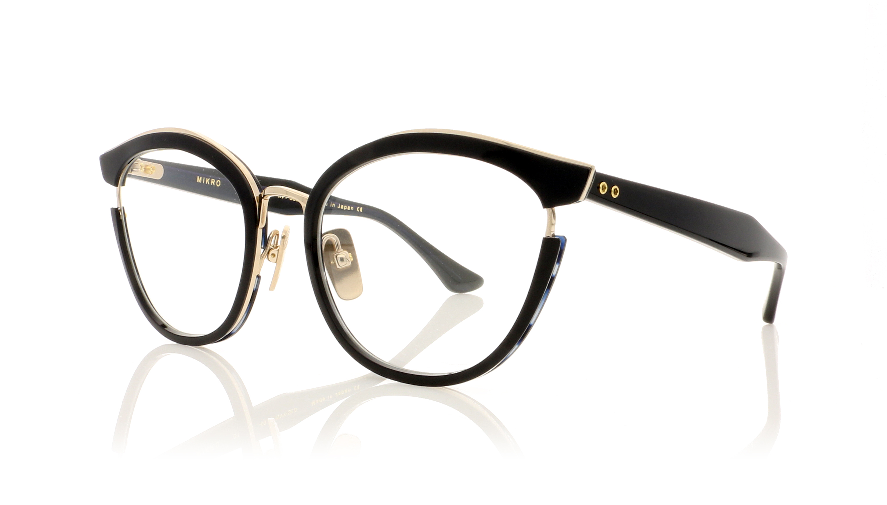 DITA Mikro DTX500 Navy/Navy Swirl/14K Gold 3 Glasses