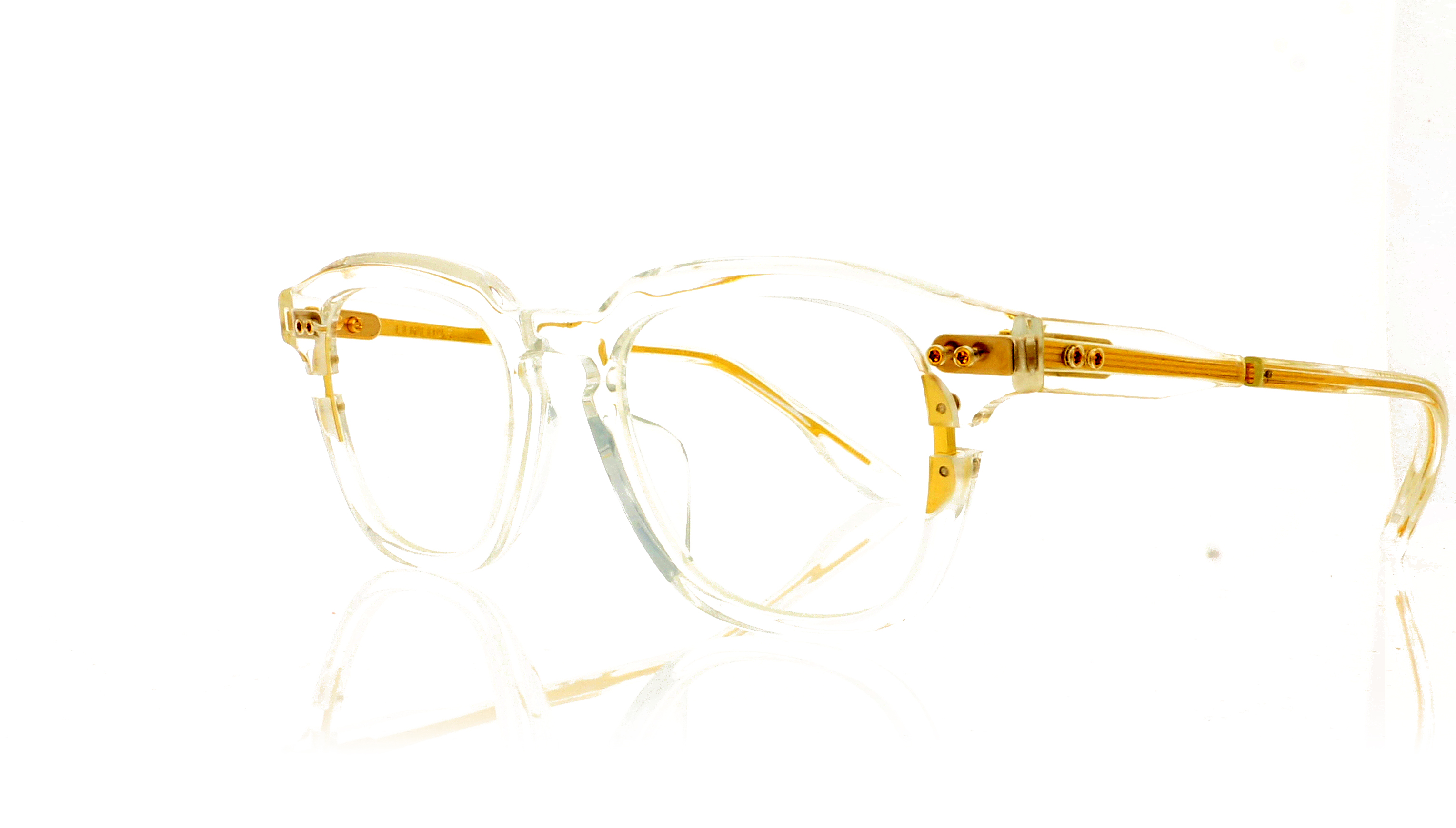 DITA Lineus DTX702 Crystal-Gold CRY-GLD Glasses