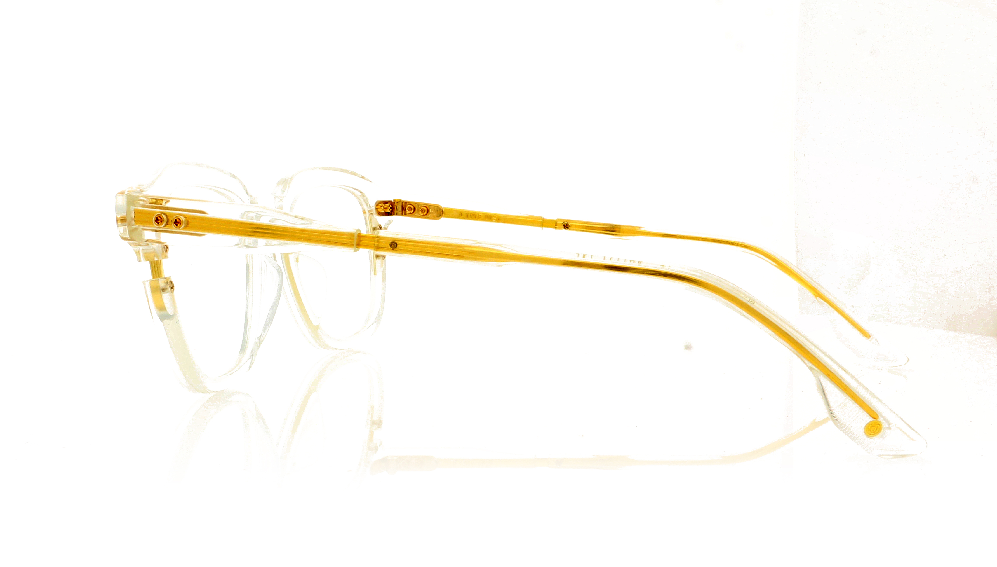 DITA Lineus DTX702 Crystal-Gold CRY-GLD Glasses
