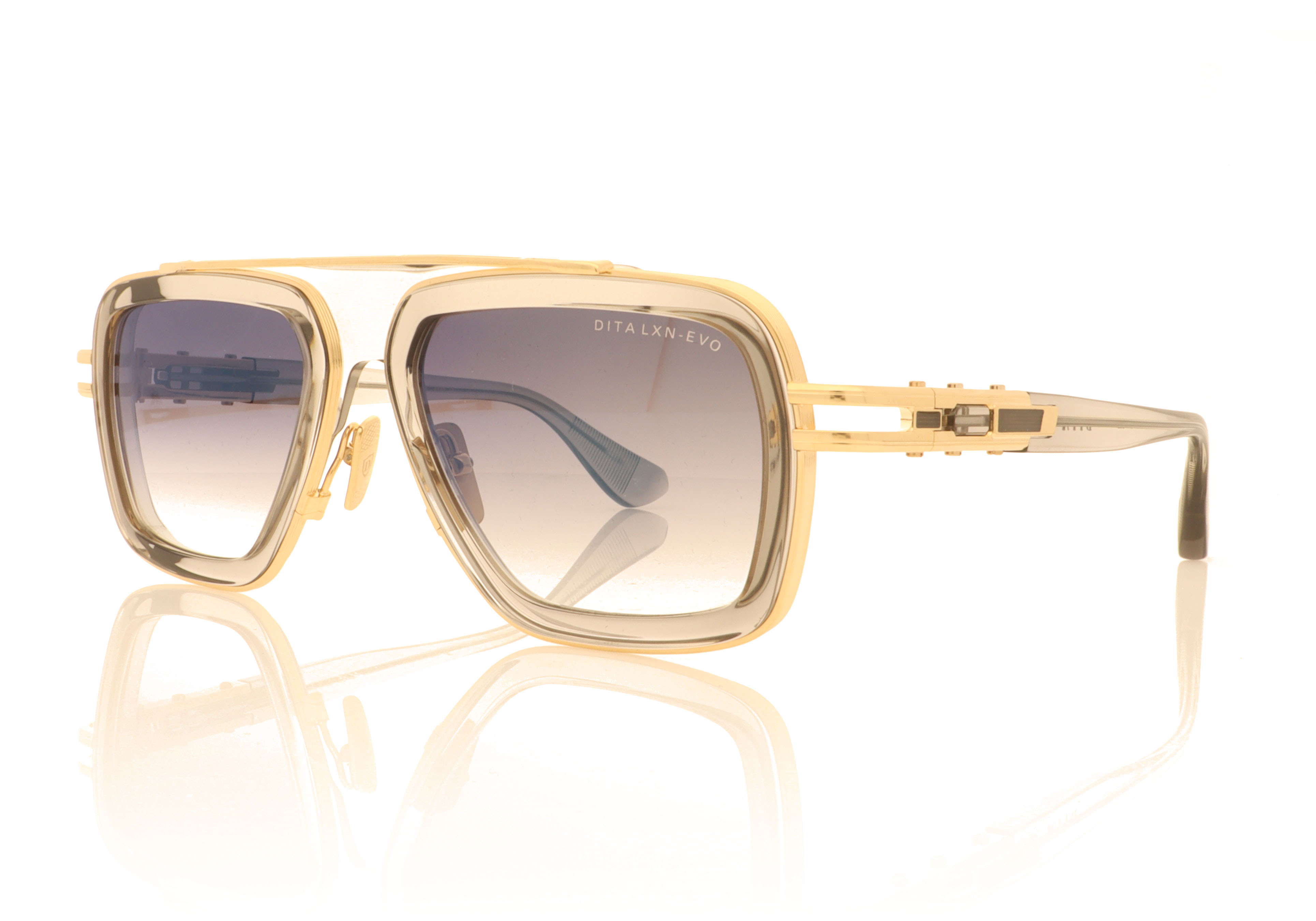 DITA DTS403 LXN-EVO 02 Grey Clear Sunglasses