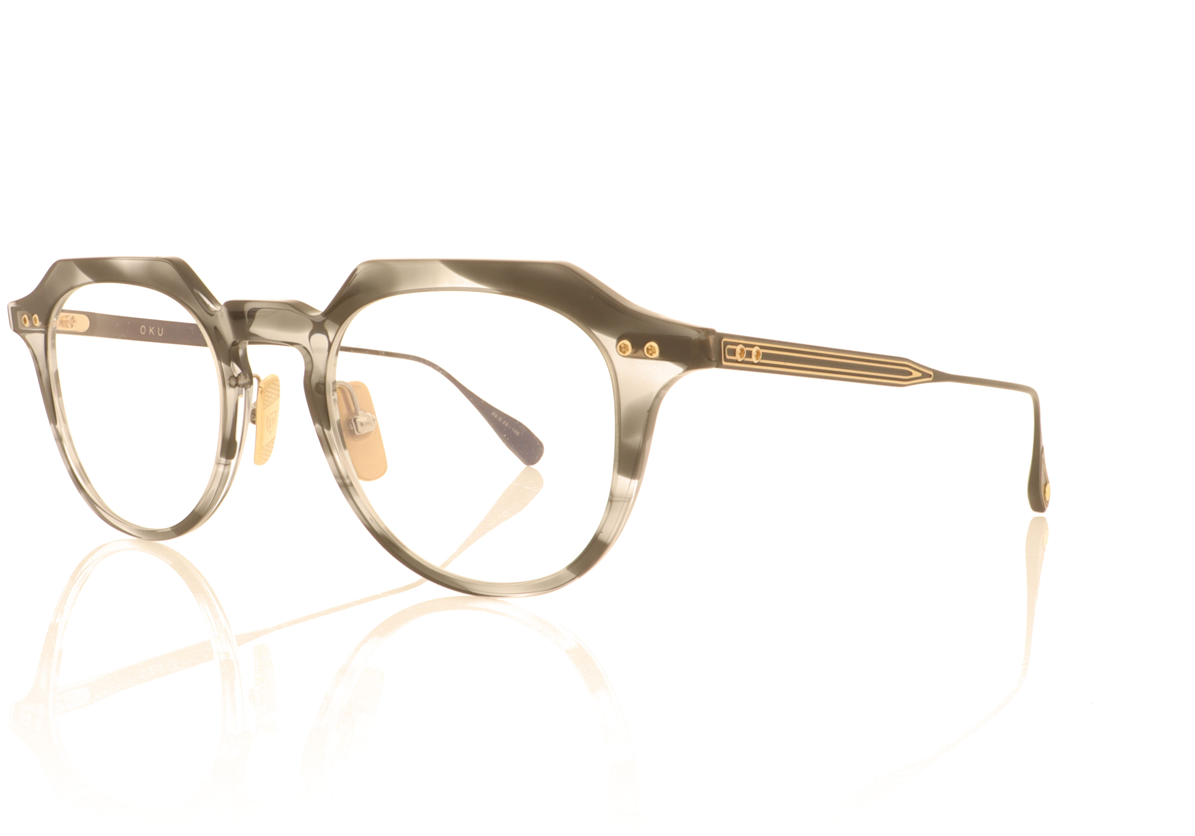 DITA OKU DTX419 Grey Tortoise 01 Glasses