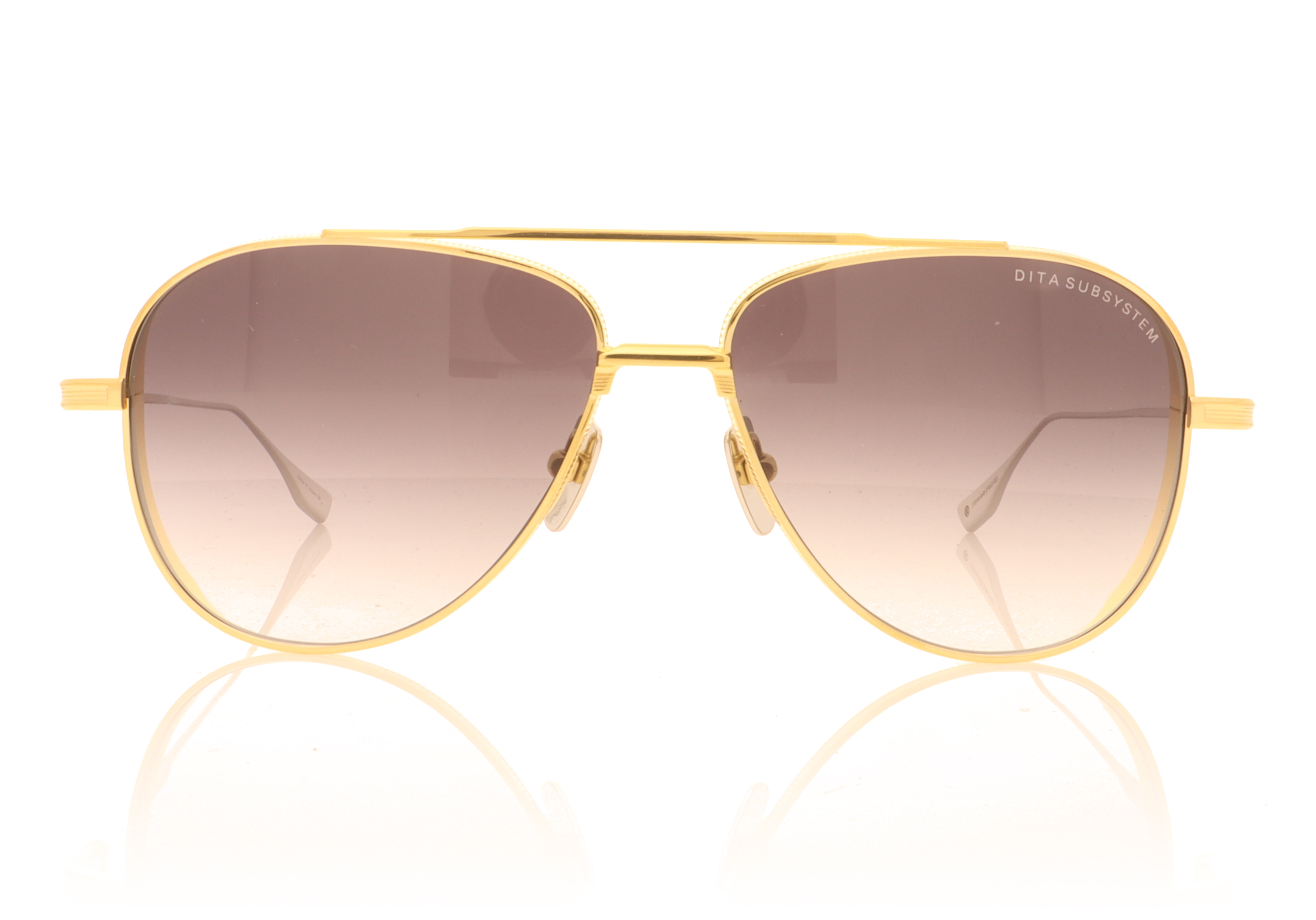 DITA DTS141 Subsystem Yellow Gold 1 Sunglasses