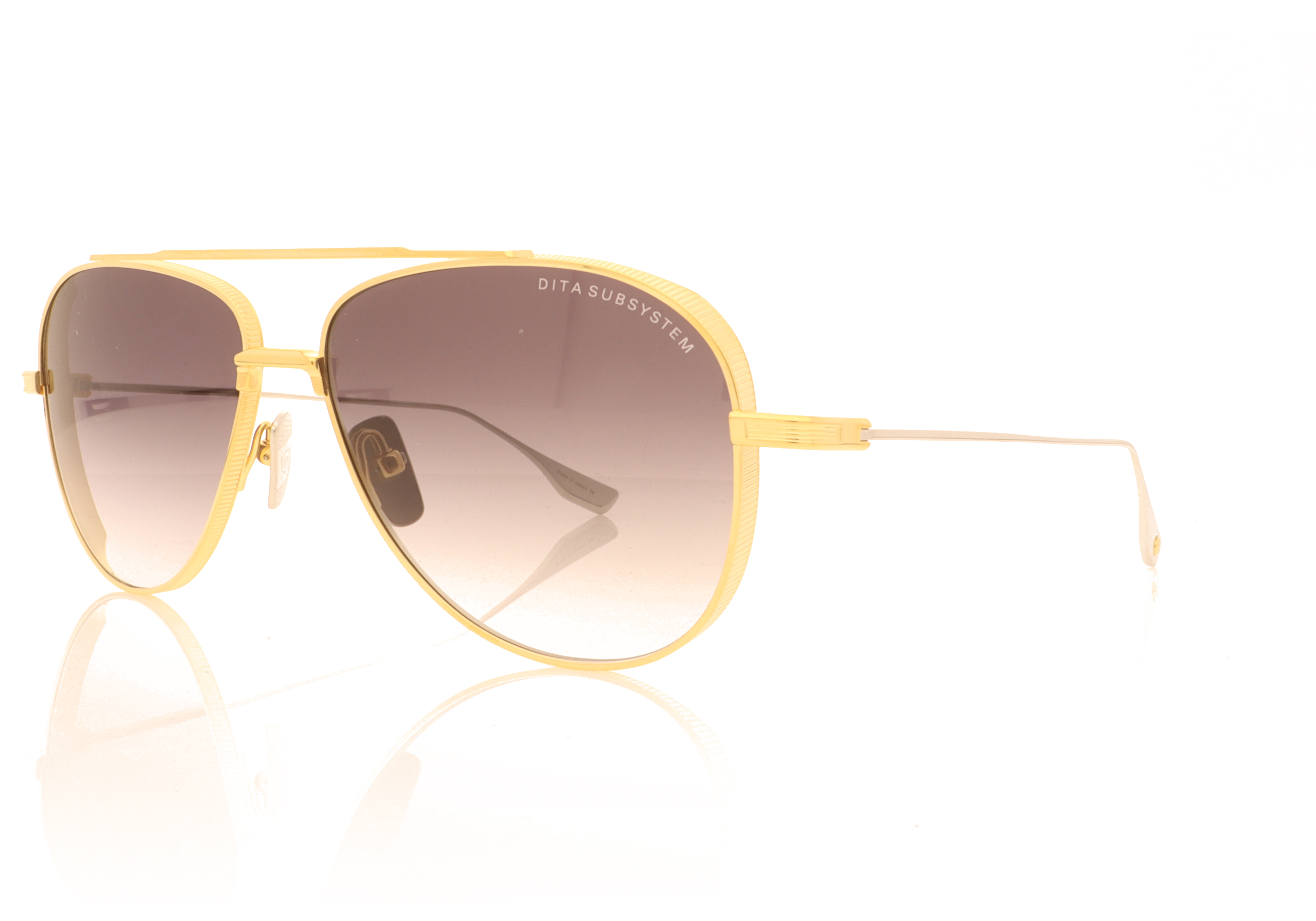 DITA DTS141 Subsystem Yellow Gold 1 Sunglasses