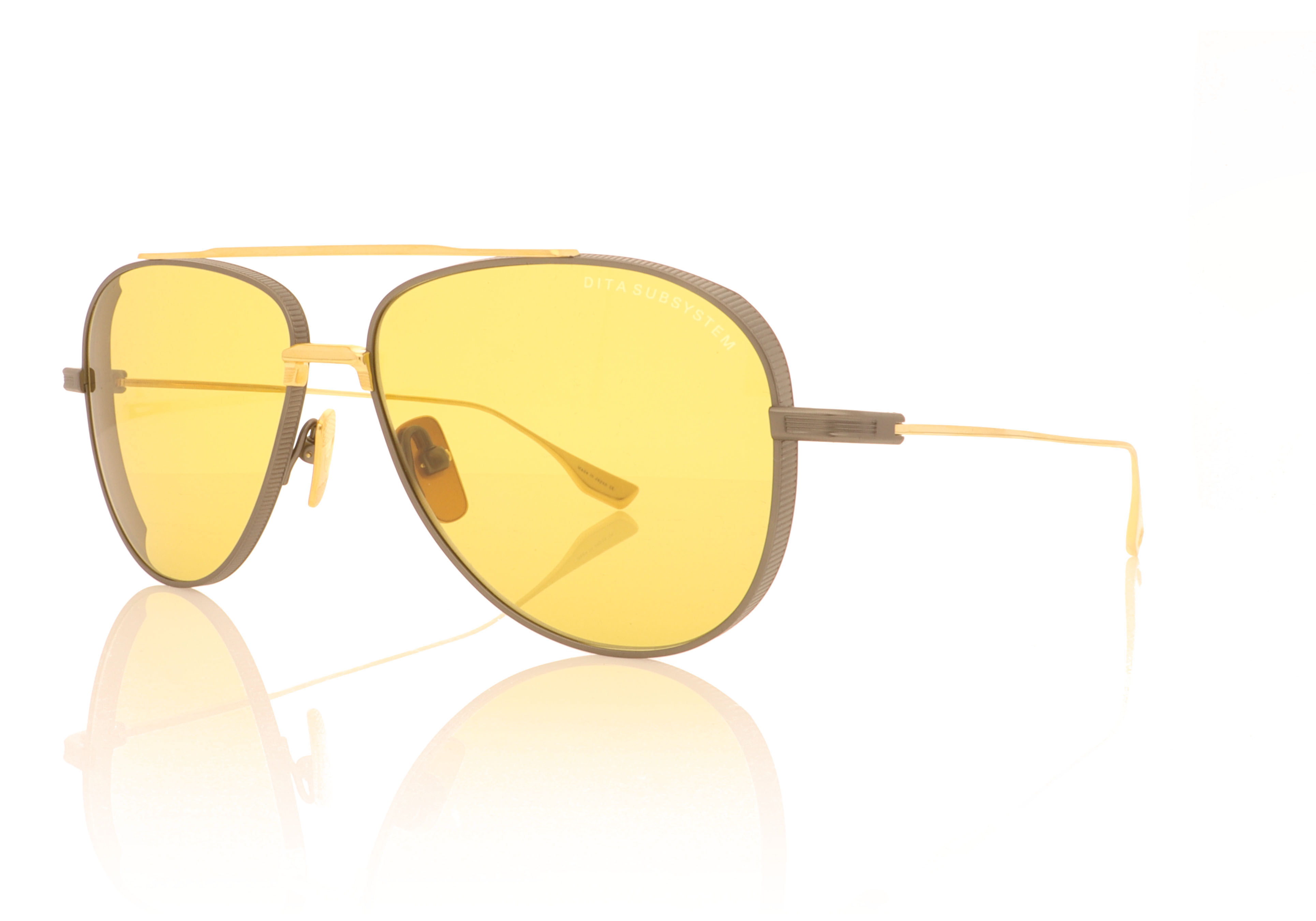 DITA DTS141 Subsystem Grey/Gold 2 Sunglasses