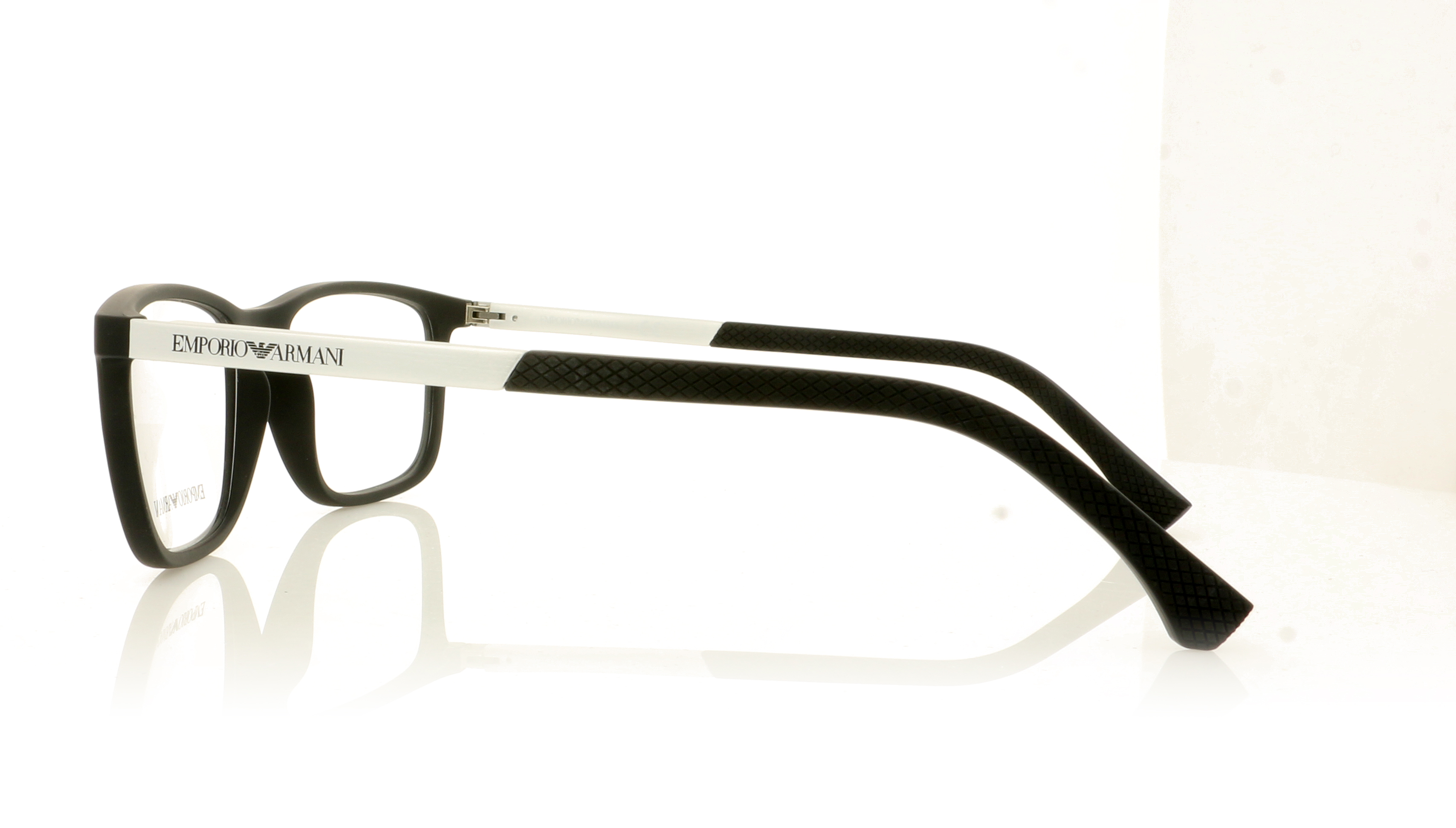 Emporio Armani 0EA3069 Black Rubber 5063 Glasses