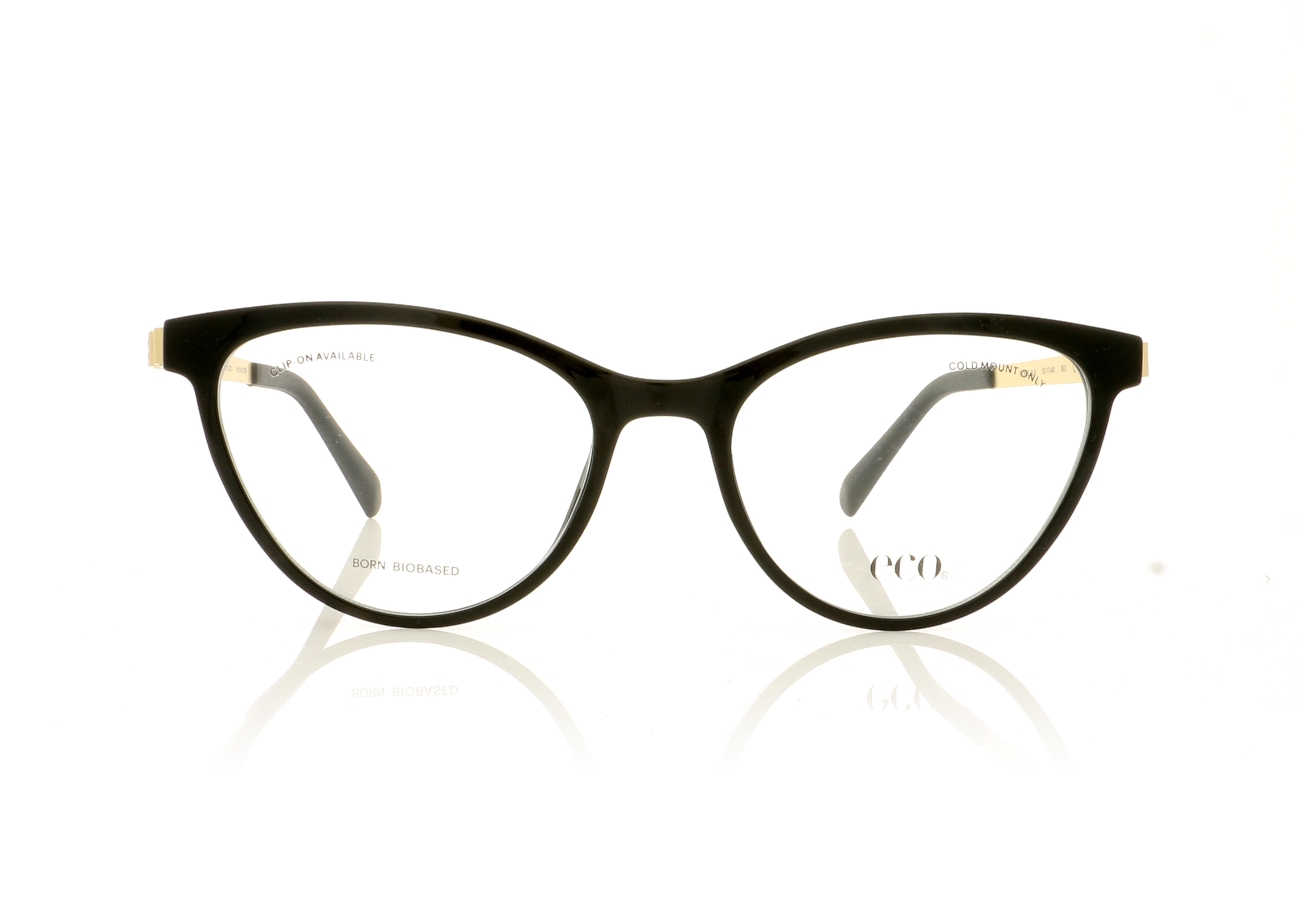 Eco Ela Biobased Ela Black BLK Glasses