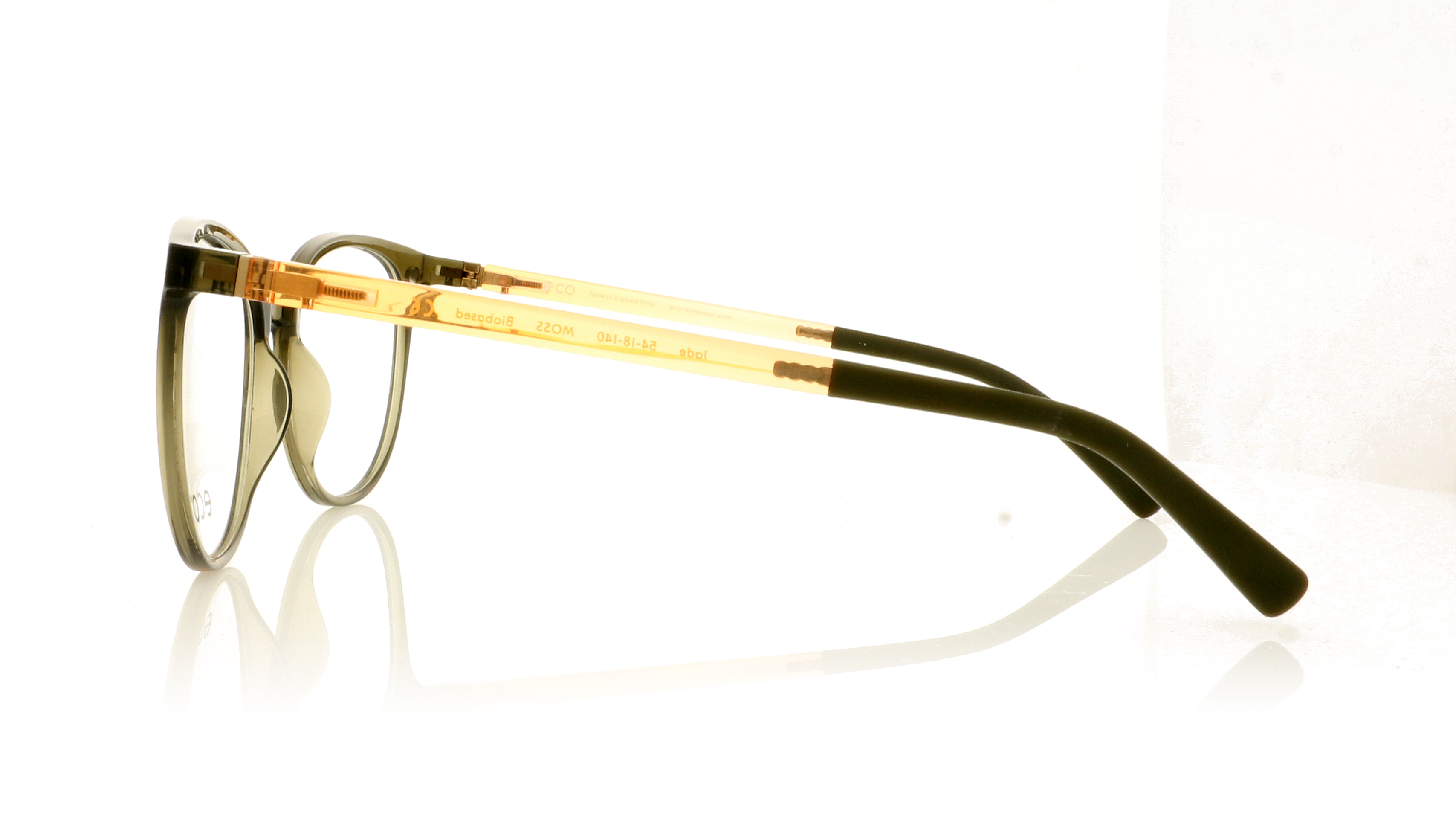 Eco Jade Biobased Jade Green MOSS Glasses