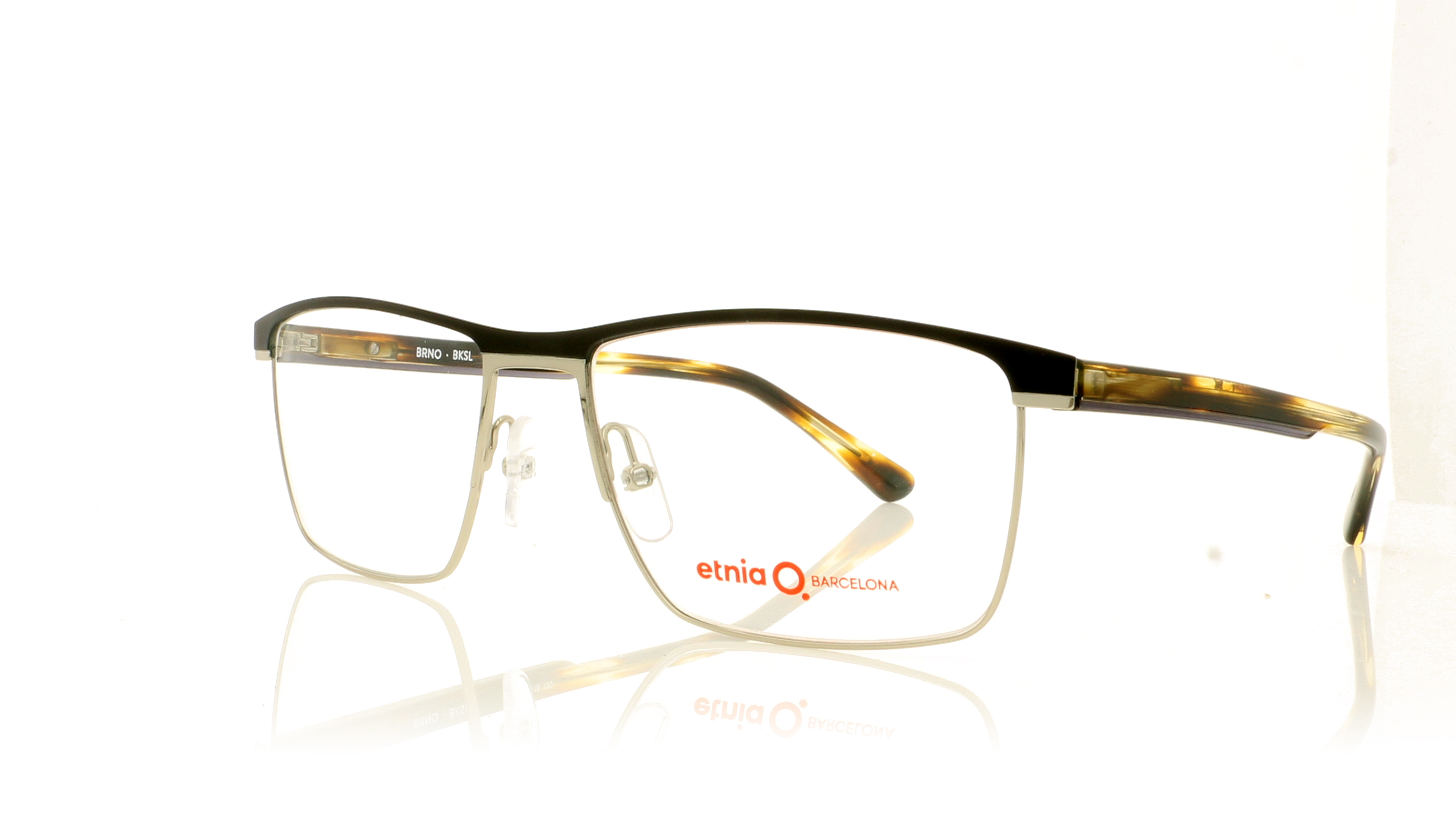Etnia Barcelona Brno Black Silver BKSL Glasses