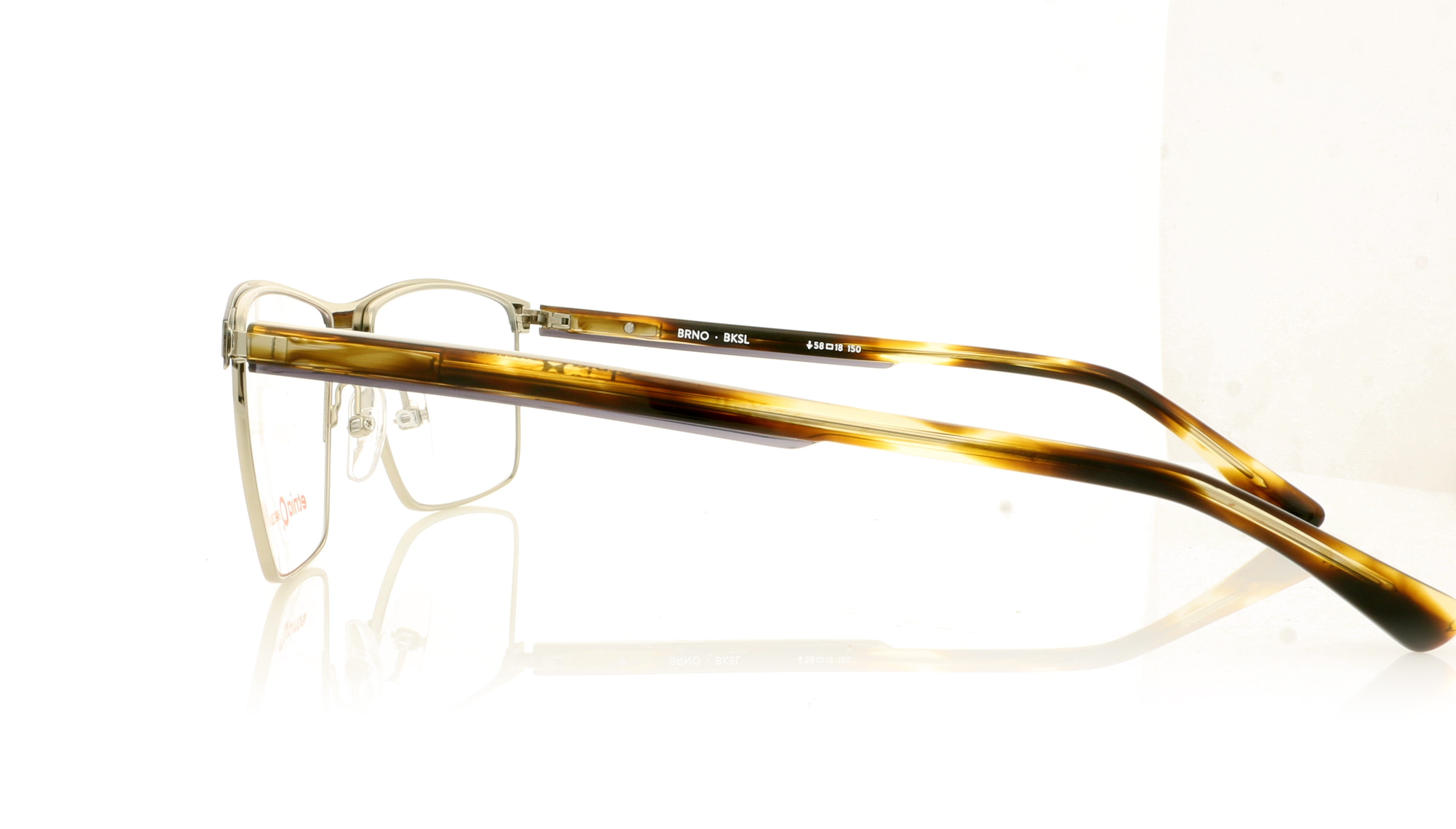 Etnia Barcelona Brno Black Silver BKSL Glasses