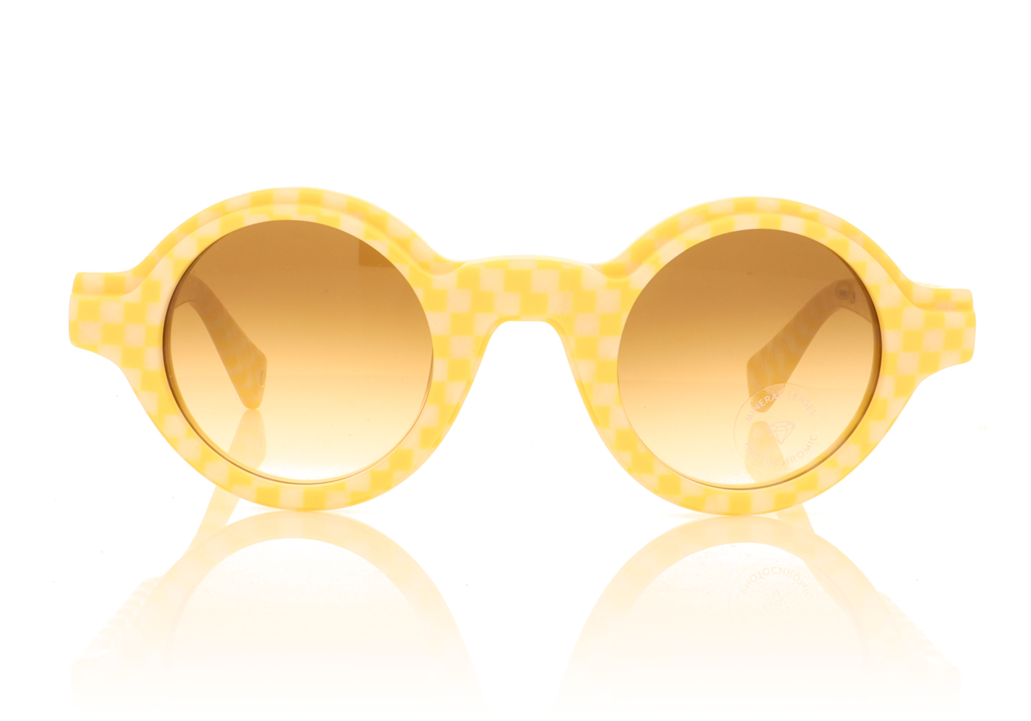 Etnia Barcelona The Einstein Yellow YW Sunglasses
