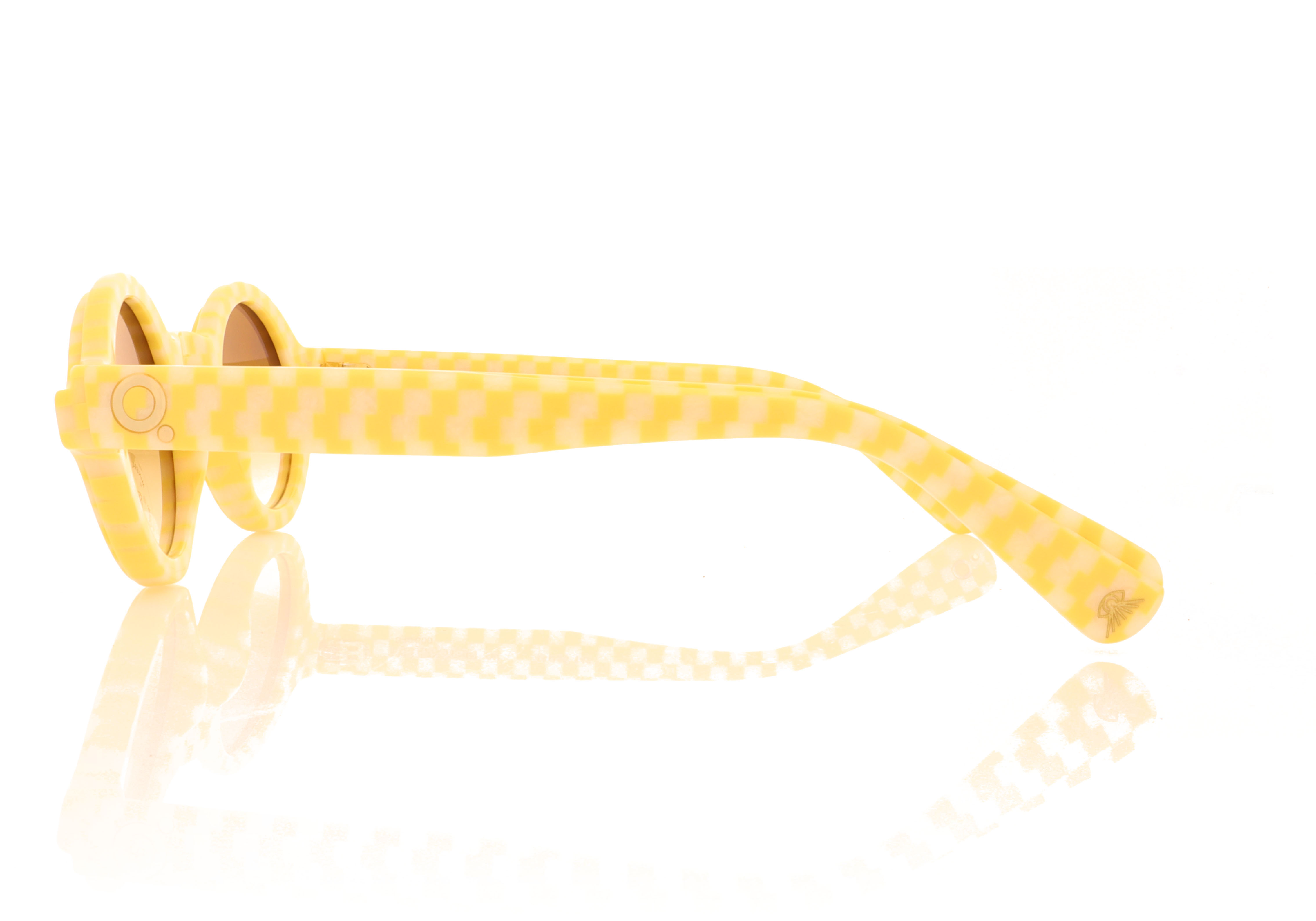 Etnia Barcelona The Einstein Yellow YW Sunglasses