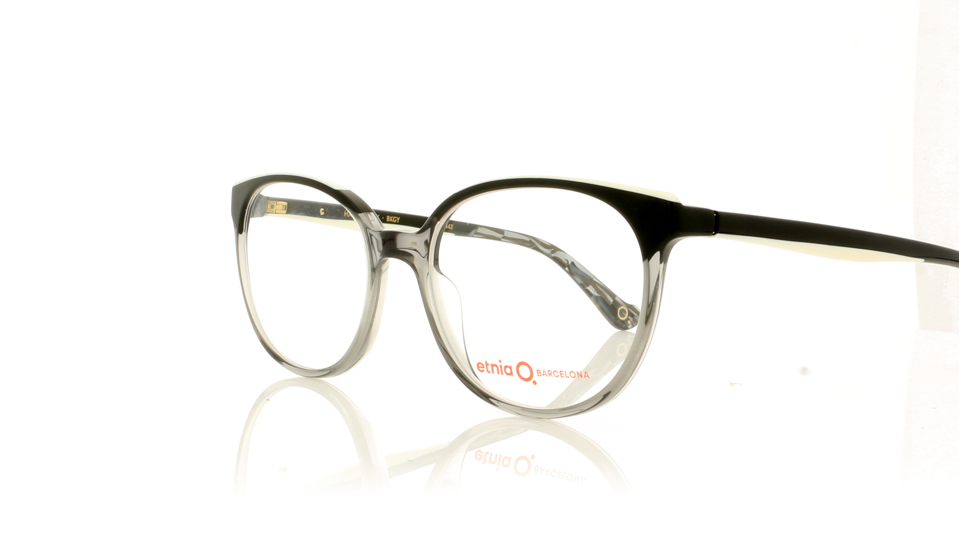 Etnia Barcelona Hannah Bay Black Grey BKGY Glasses