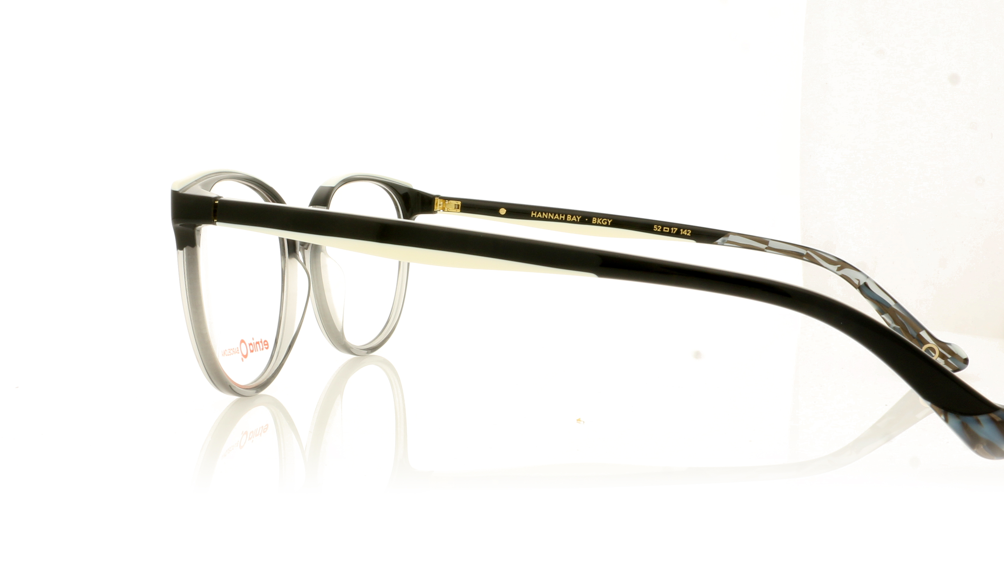 Etnia Barcelona Hannah Bay Black Grey BKGY Glasses