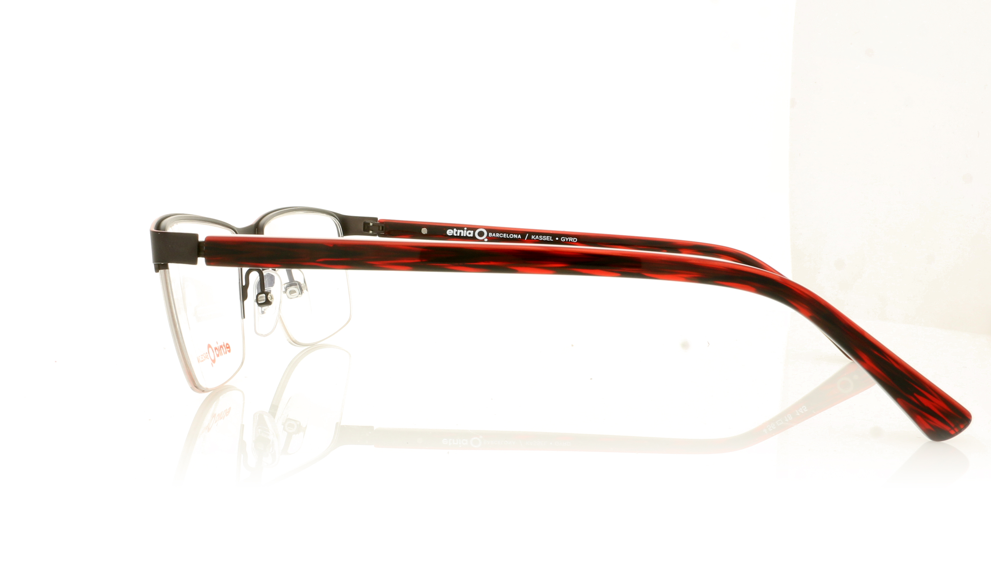 Etnia Barcelona Kassel Grey Red GYRD Glasses