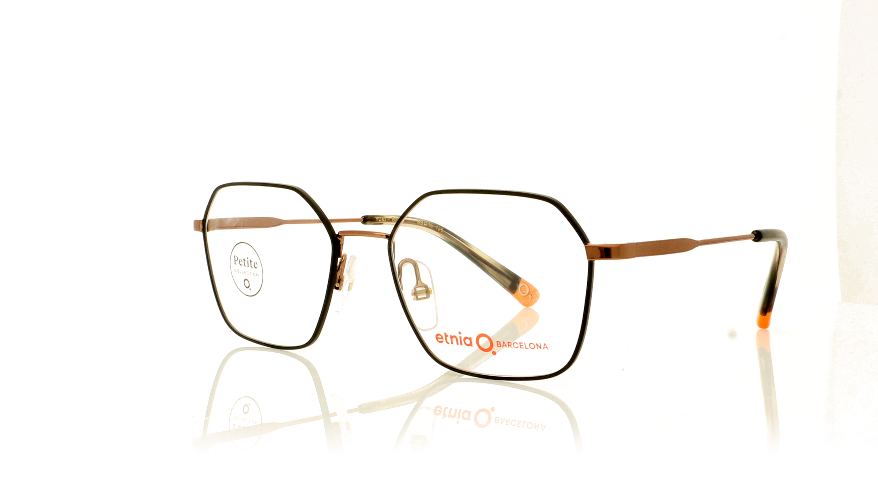 Etnia Barcelona Yuki Black Bronze BKBZ Glasses