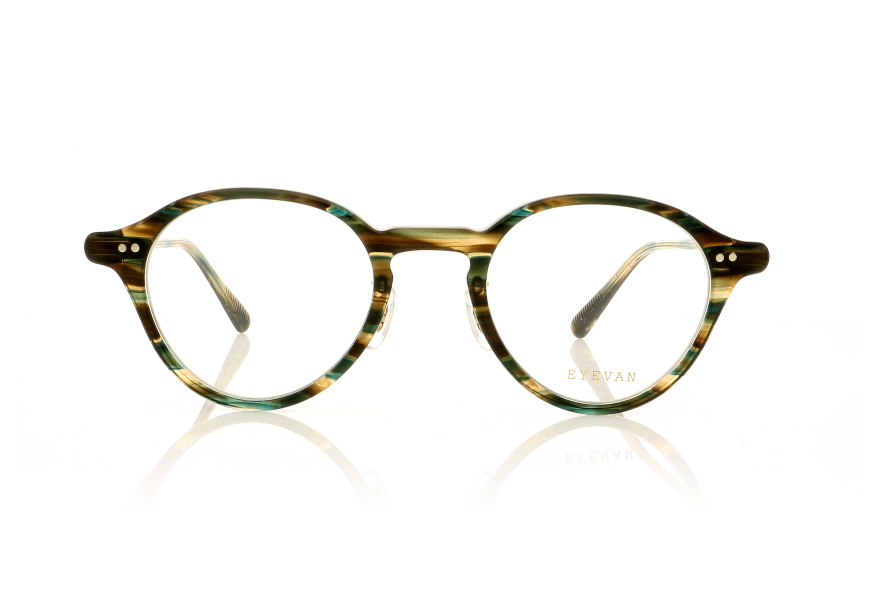 Eyevan Core Cassady Havana/Green PCK Glasses