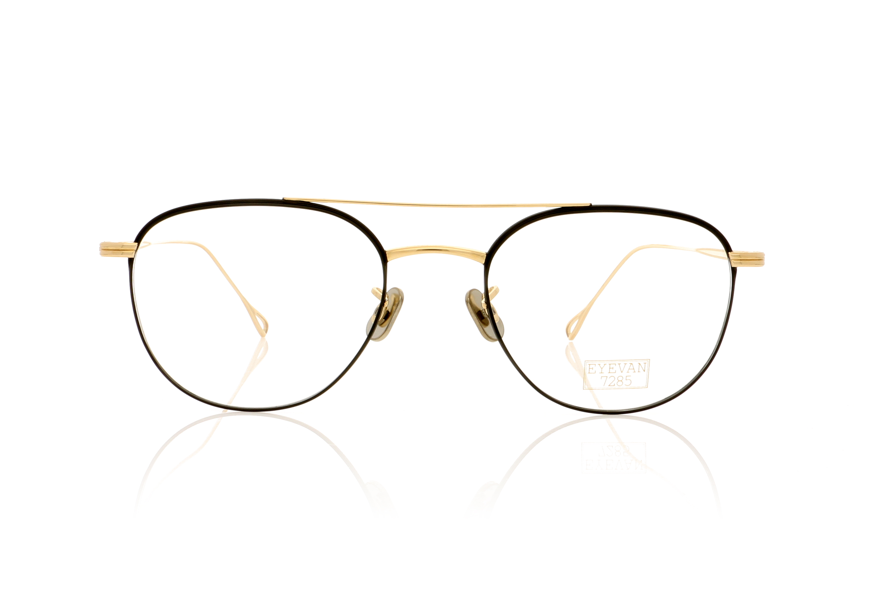 Eyevan 7285 149 Black/gold 8053 Glasses