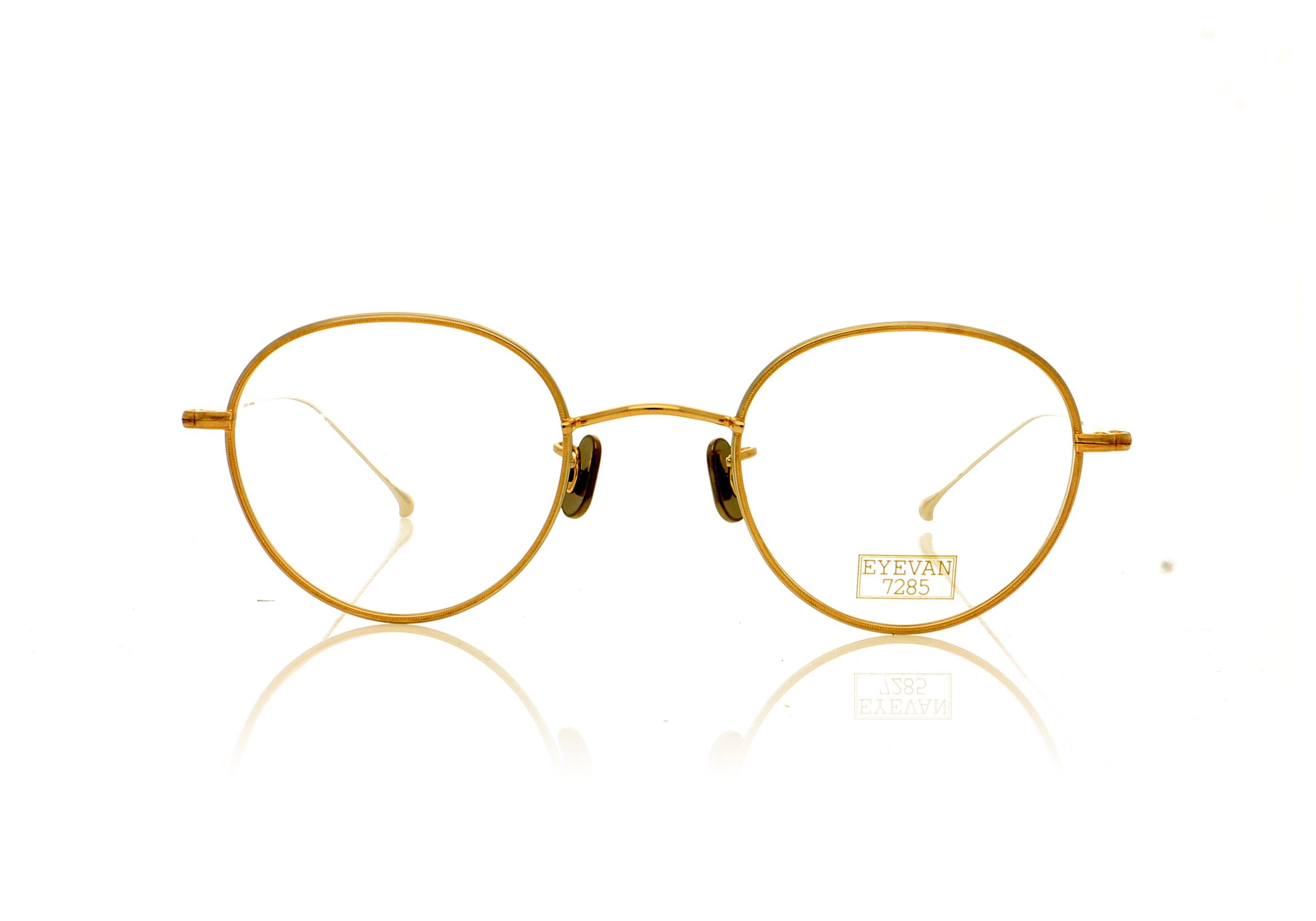 Eyevan 7285 152 Gold GLD Glasses