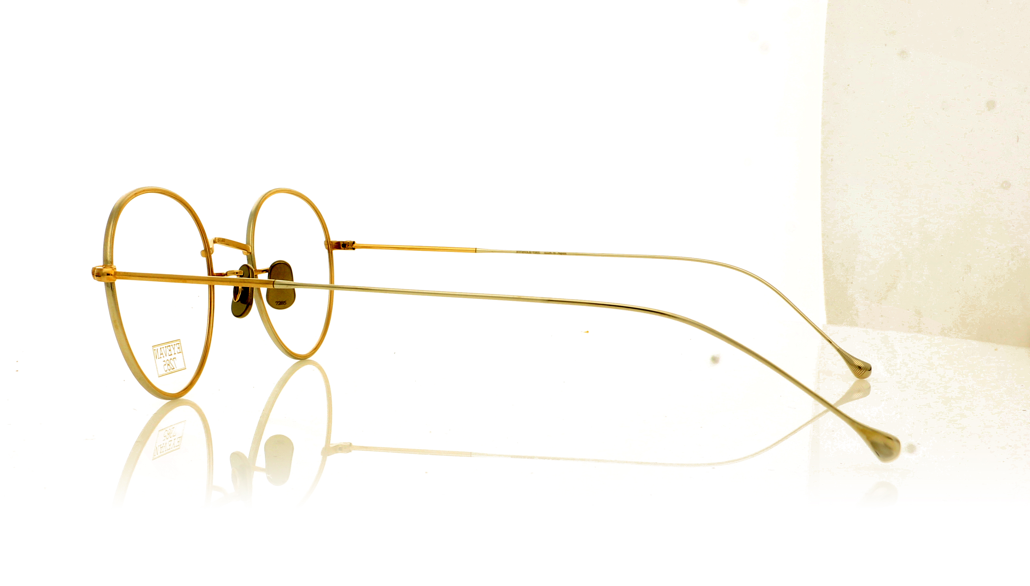 Eyevan 7285 152 Gold GLD Glasses