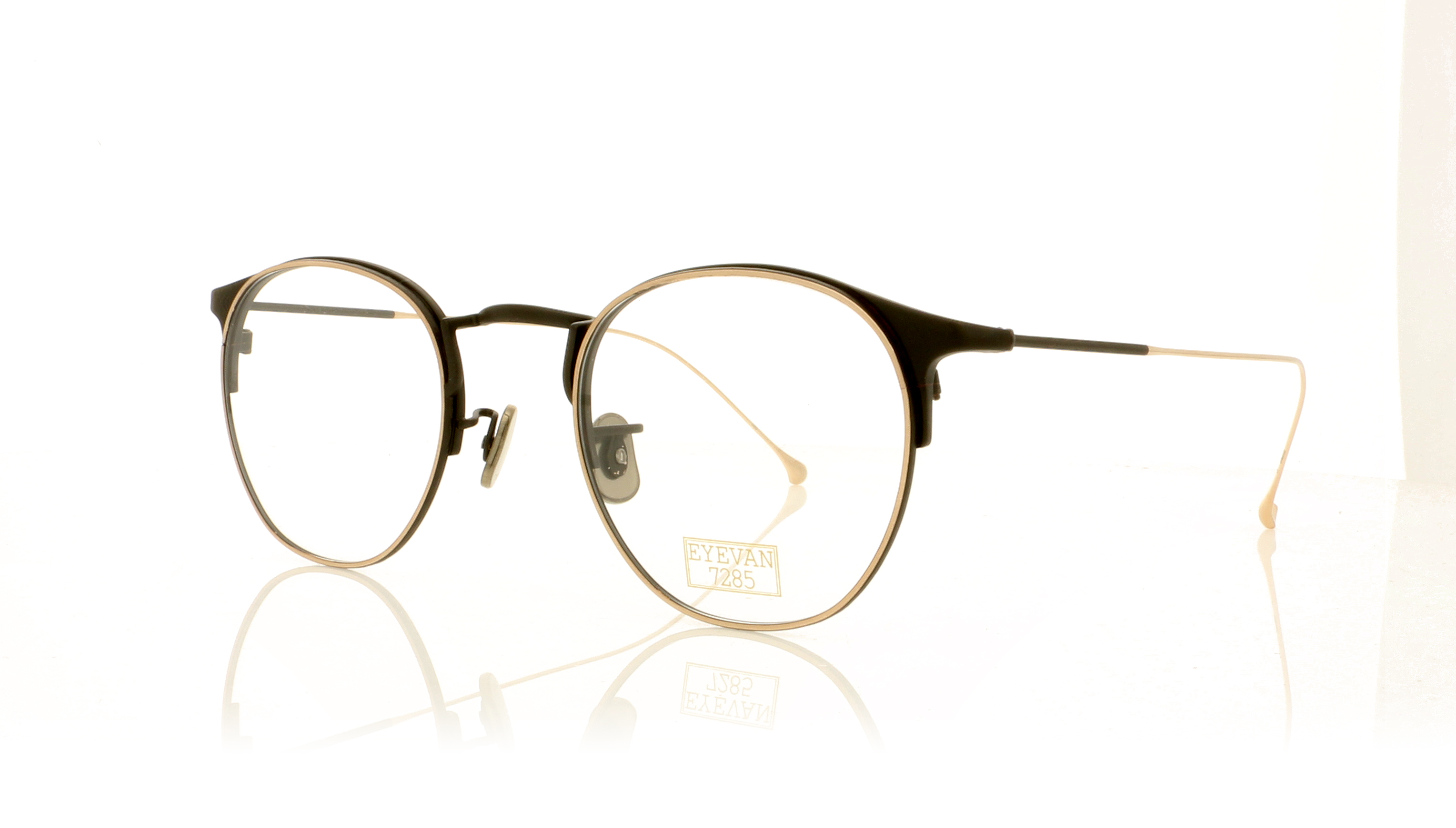 Eyevan 7285 157 Antique Gold 9110 Glasses